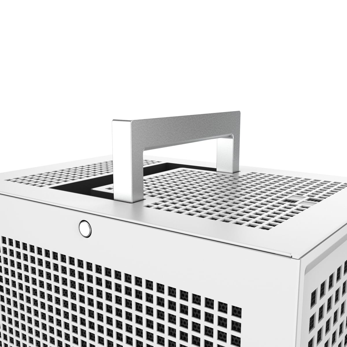 HYTE Revolt 3 Premium ITX Small Form Factor Gaming PC Case - Compact Metal Chassis for High-Performance Builds, Sleek White Design - Perfect for Esports, Streaming & Home Office Setups