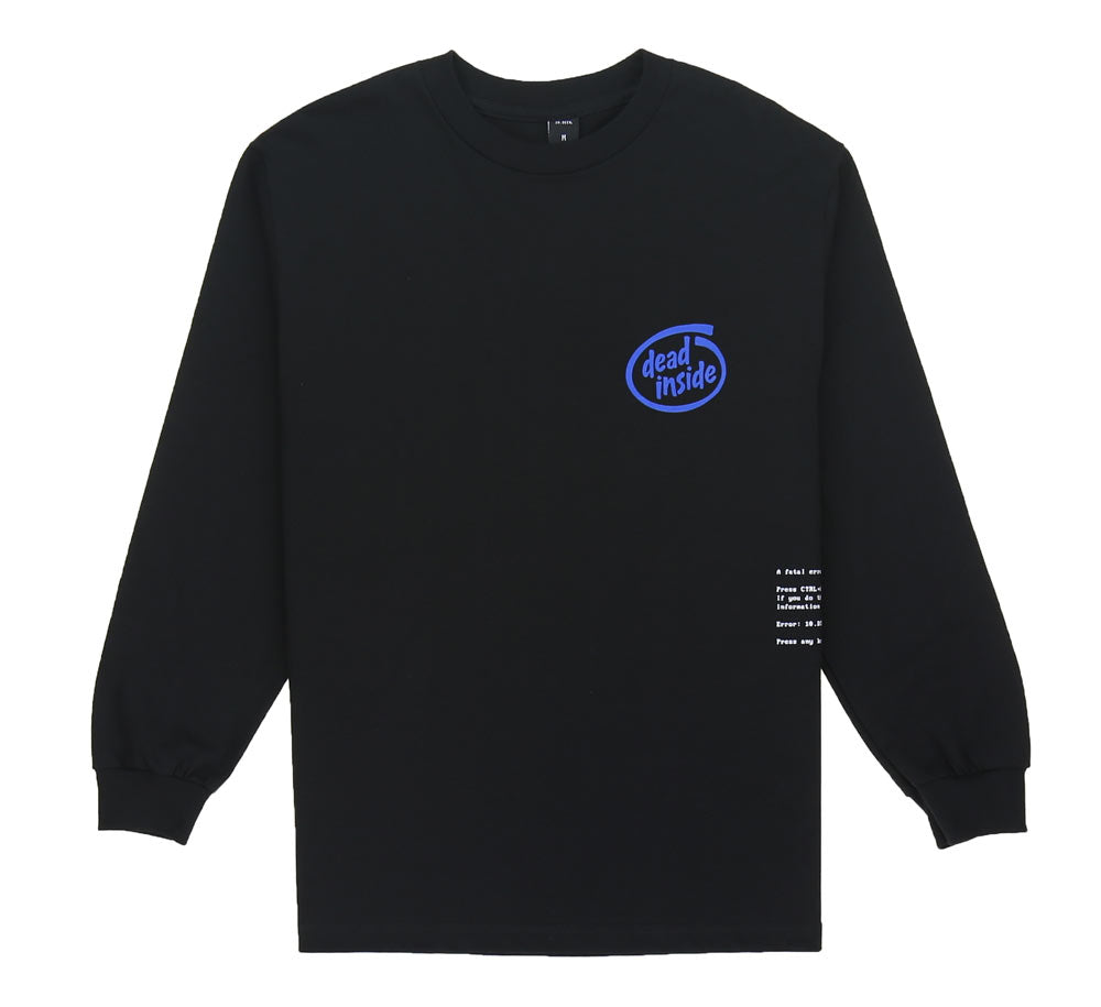 Dead Inside Long Sleeve Graphic Tee - Trendy Streetwear for Men & Women - Perfect for Casual Outfits, Concerts, and Everyday Wear