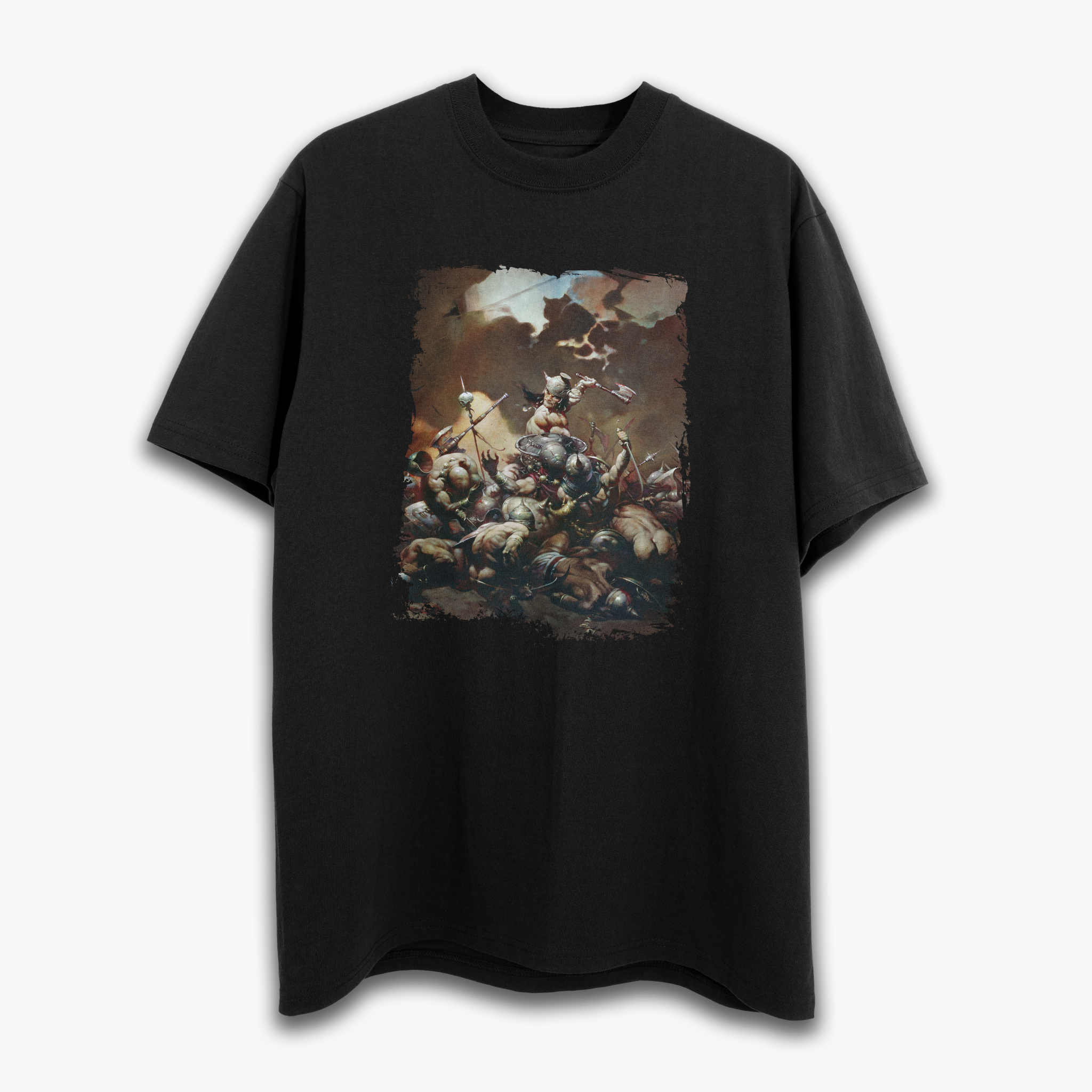 Destroyer Graphic T-Shirt for Men - Cool Vintage Style Cotton Tee - Perfect for Casual Wear, Concerts & Street Fashion