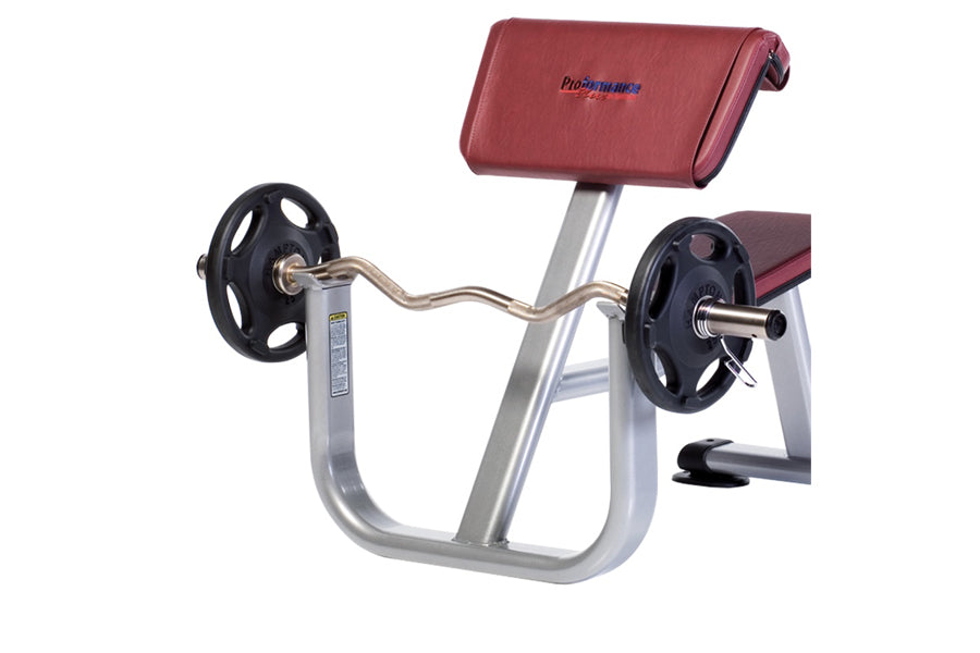 TuffStuff Proformance Plus Preacher Curl Bench (PPF 706) - Heavy Duty Home Gym Equipment for Arm & Biceps Workout | Perfect for Strength Training & Bodybuilding