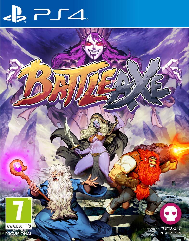 Battle Axe - Action-Adventure Game for PS4 | Hack & Slash Combat, Retro Graphics | Perfect for Fans of Classic Arcade Games