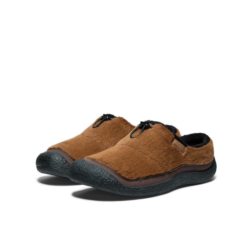 Men's Howser III Slide Sandals - Bison/Black | Comfortable & Durable Slides for Beach, Pool, Gym & Casual Wear