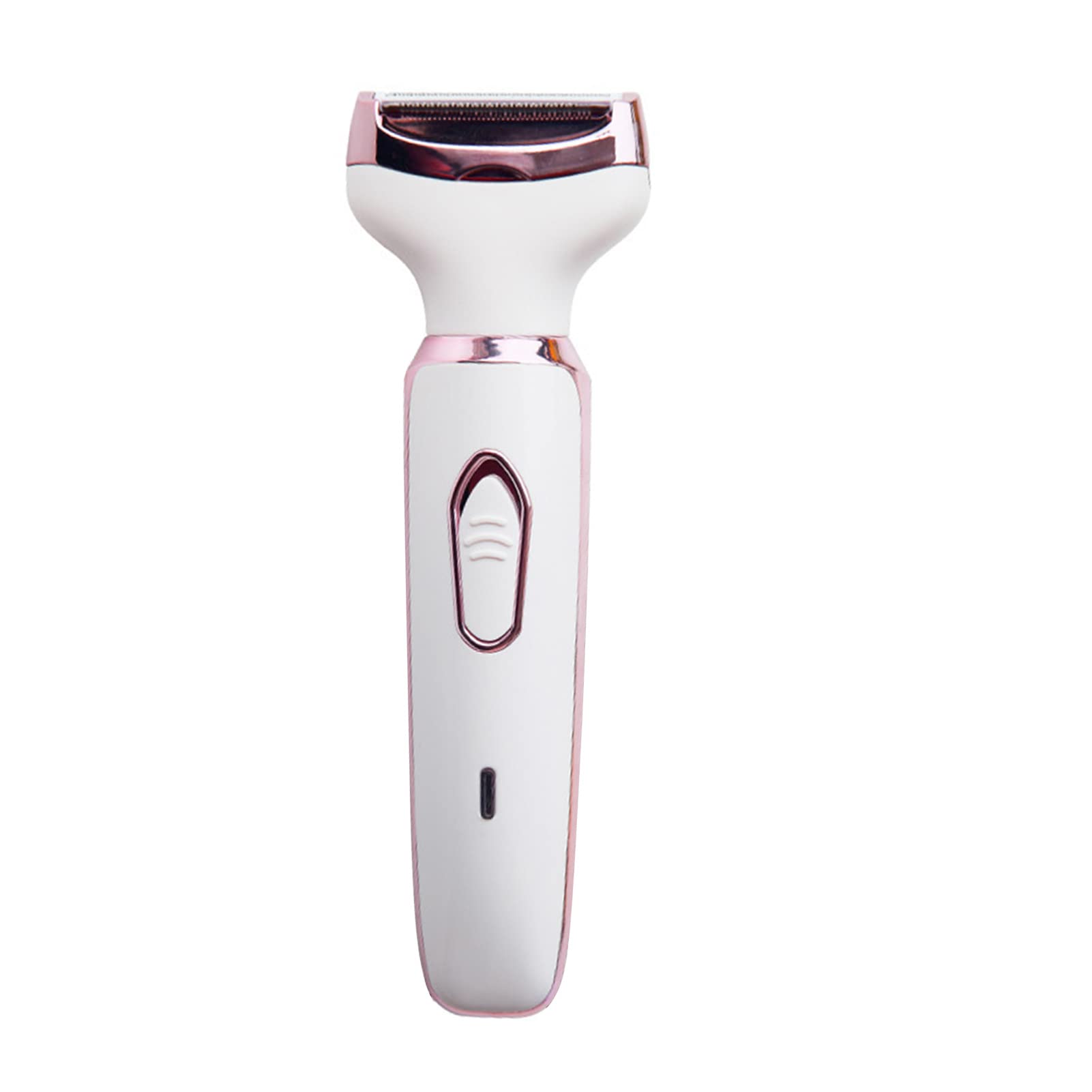 Professional Electric Bikini Hair Clipper - Painless Quick Hair Removal & Smooth Skin with 4 Interchangeable Heads - Portable Travel Trimmer for Women - Perfect for At-Home Grooming, Beach Prep & Travel Convenience