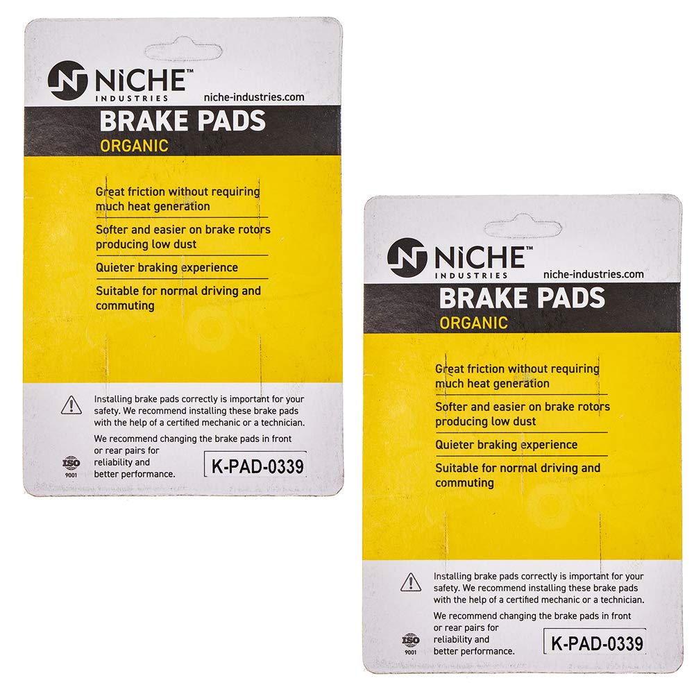High-Performance Organic Brake Pad Set for BMW R1200GS/R1200R & Ducati XDiavel - Front & Rear (Part# 34218562163, 34118548028) - Perfect for City Commuting & Adventure Riding