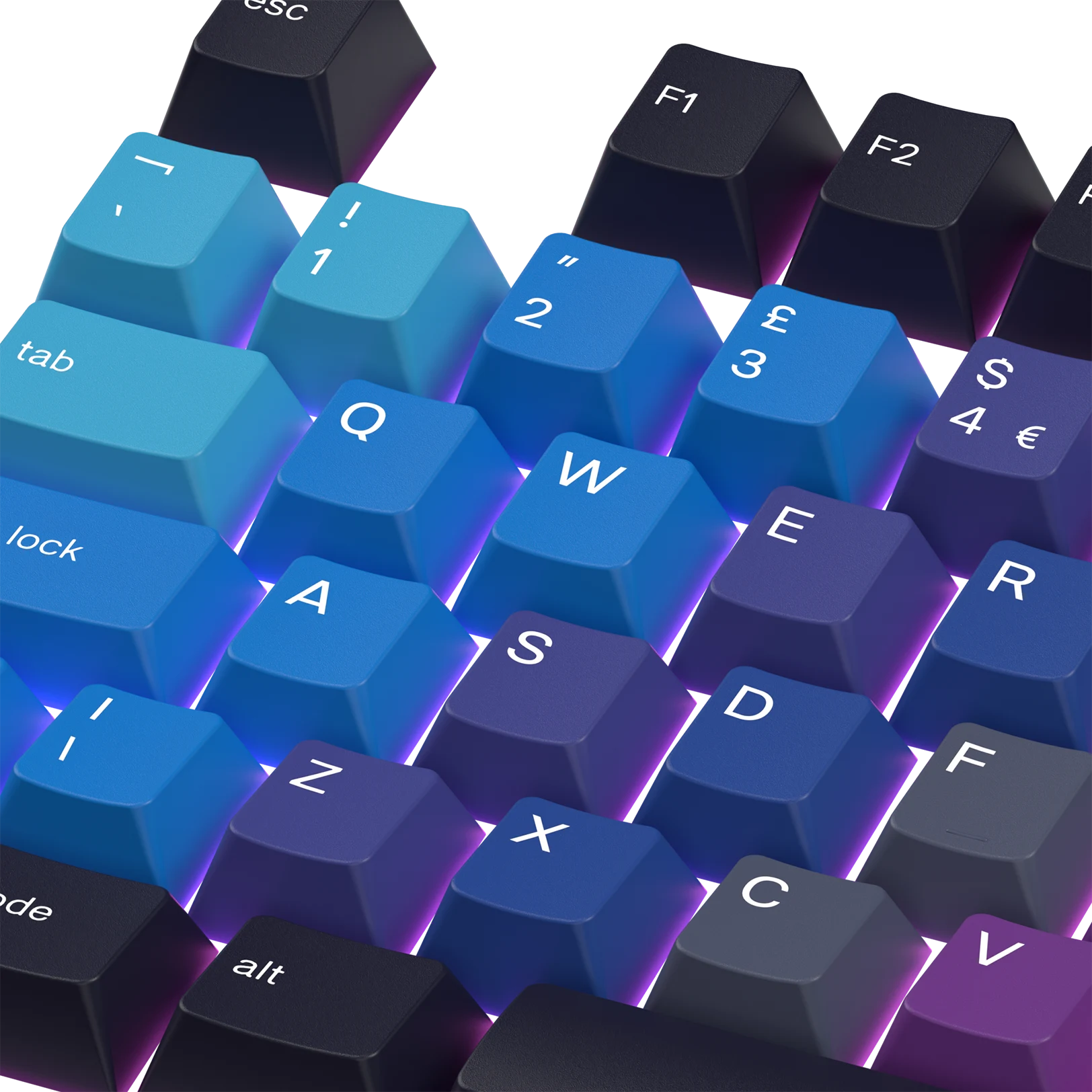 Custom Keycaps for Mechanical Keyboards - Afterparty UK Design - Perfect for Gaming, Typing & Office Work