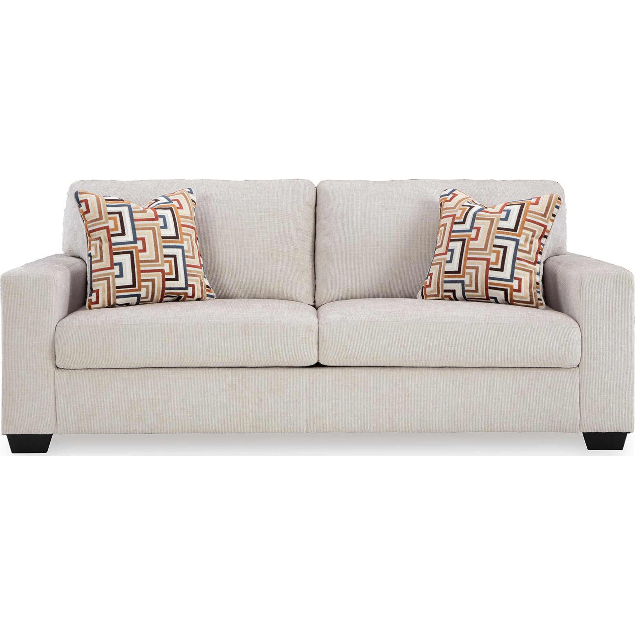 Aviemore Sofa - Modern Comfortable Couch for Living Room, Lounge & Home Theater - Premium Fabric Upholstered Sectional Sofa with Soft Cushions - Perfect for Family Gatherings, Movie Nights & Relaxing