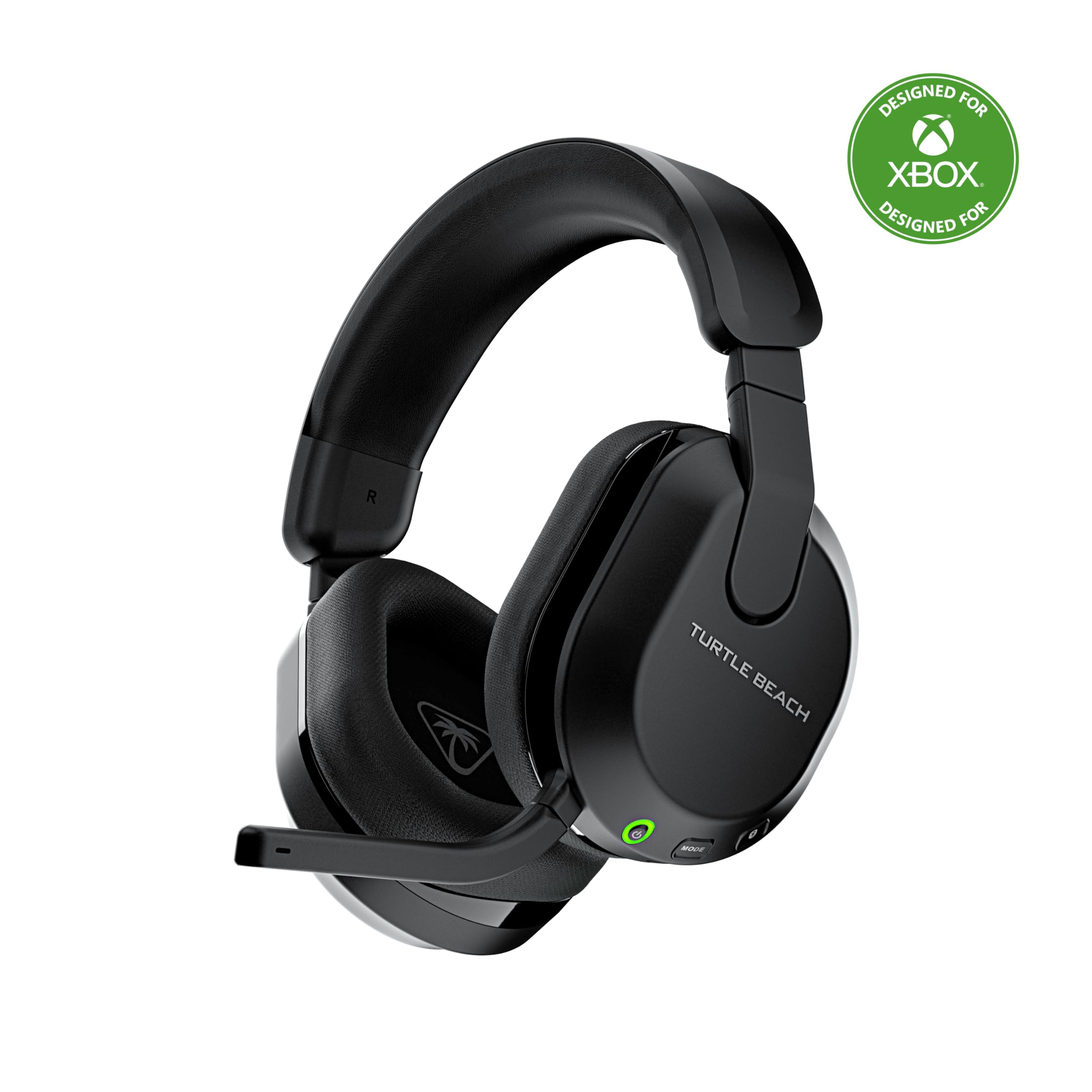 Turtle Beach Stealth 600 Wireless Multiplatform Gaming Headset - Compatible with Xbox Series X/S, Xbox One, PC, PS5, PS4 & Mobile Devices - Bluetooth, 80-Hour Battery Life, Noise-Cancelling Microphone - Black - Perfect for Competitive Gaming, Streaming & Online Chat