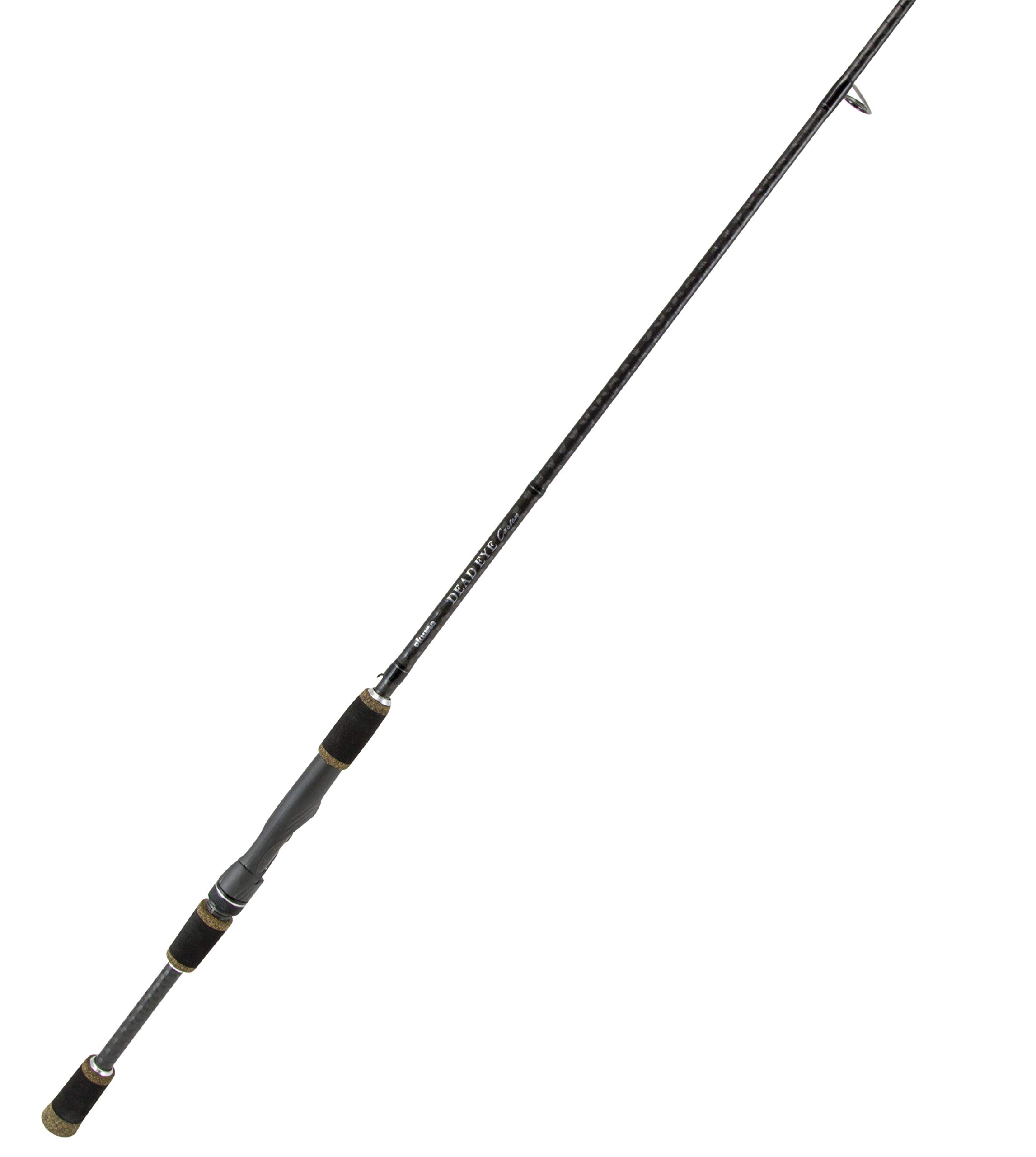 Okuma Dead Eye Custom Extra Fast Action Graphite Fishing Rod - DCS-S-741MLXF - Lightweight & Sensitive for Bass, Trout & Walleye - Perfect for Freshwater & Saltwater Fishing