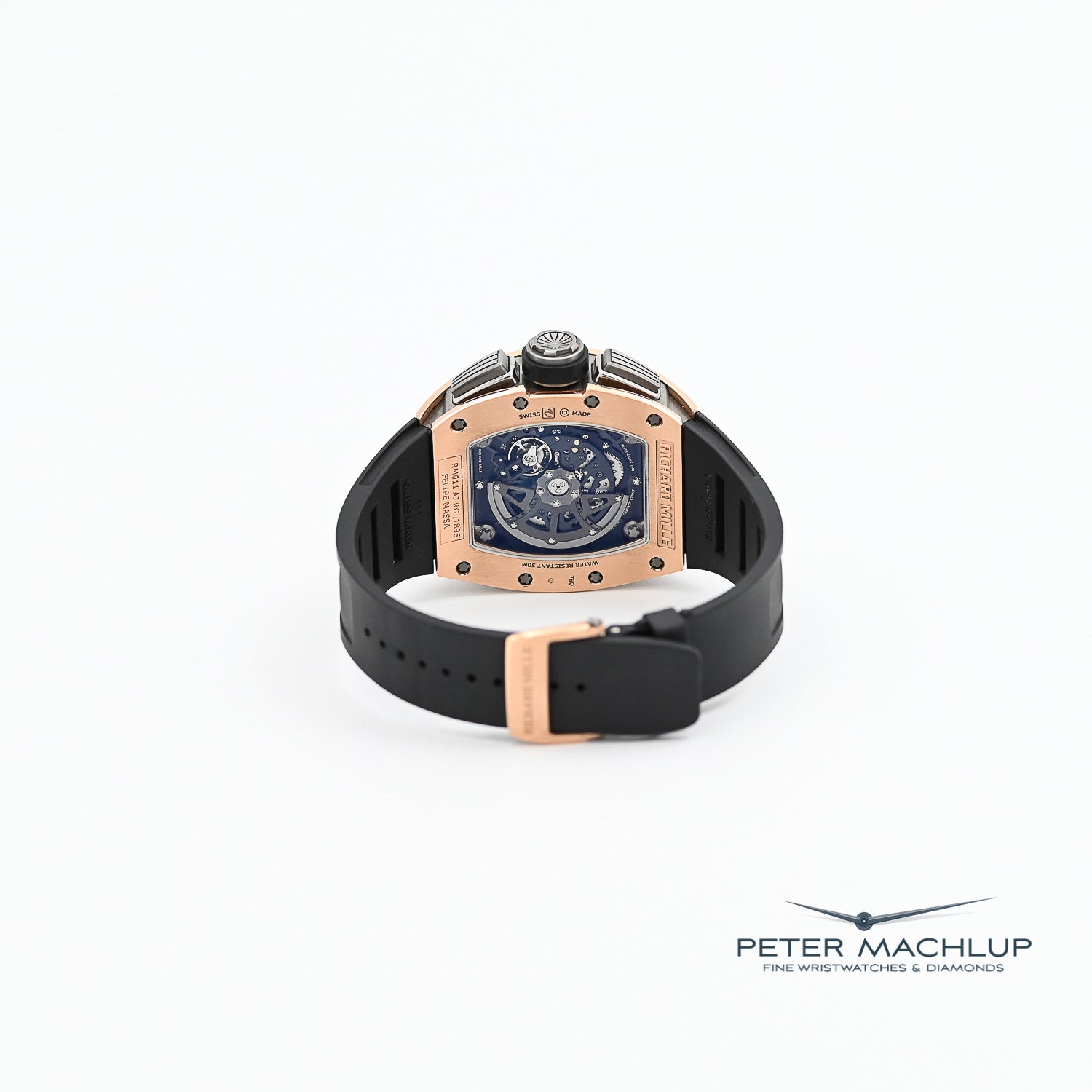 Richard Mille Felipe Massa 2012 Luxury Men's Watch - Premium Swiss Automatic Chronograph for Racing Enthusiasts | Perfect for Motorsport Events, Business Meetings & Luxury Collectors