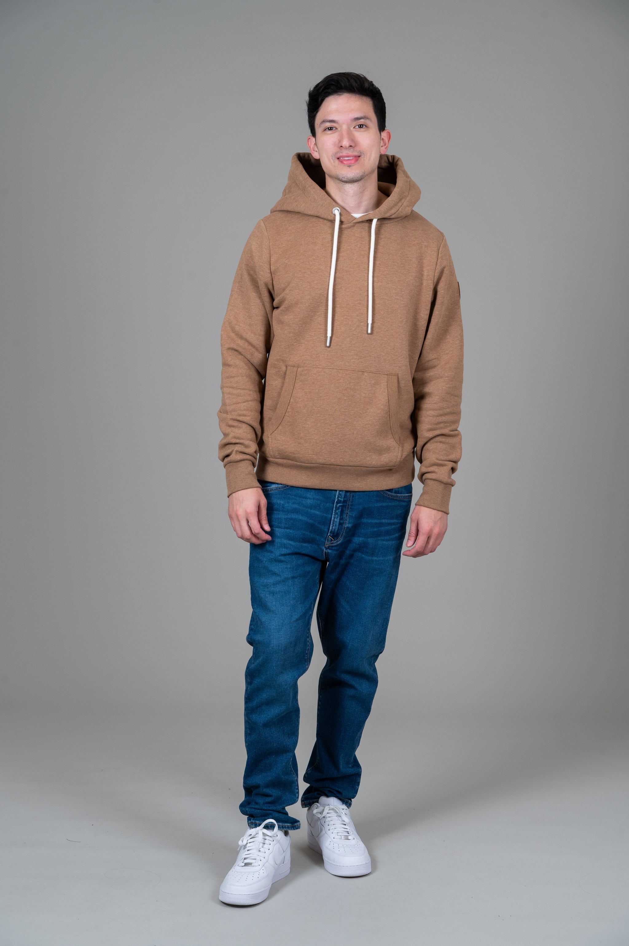 Bill Caramel Hoodie - Soft & Stylish Unisex Pullover Sweatshirt | Cozy Casual Wear for Men & Women | Perfect for Fall, Winter & Outdoor Activities