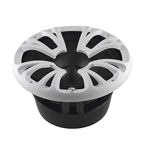 Audiopipe APMP-838CF 8-Inch Marine Grade Carbon Fiber Component Speaker - High Frequency Loudspeaker for Boats, Outdoor Audio Systems & Waterproof Marine Applications