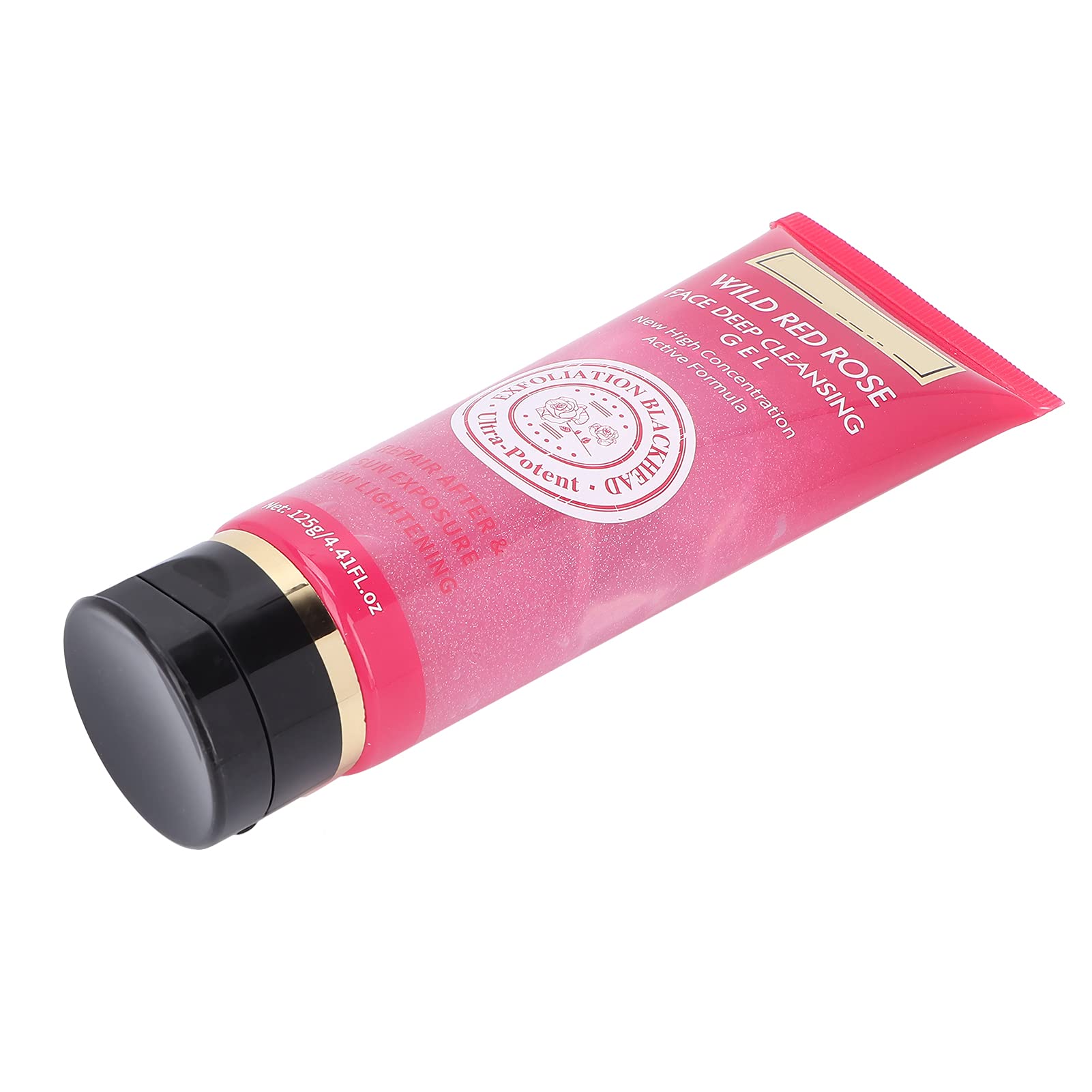 125g Sonew Rose Extract Facial Cleansing Gel - Exfoliating & Hydrating Face Wash with Nutrient Absorption | Gentle Cleanser for Dry, Sensitive & Oily Skin | Daily Skincare Routine & Makeup Removal