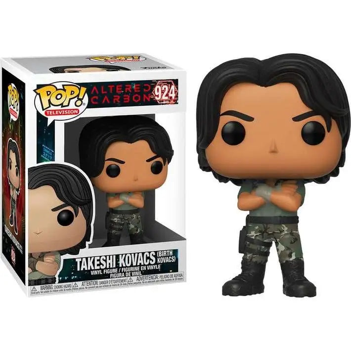 Altered Carbon Takeshi Kovacs (Birth Kovacs) Pop! Vinyl Figure #924 - Perfect for Sci-Fi Collectors & Cyberpunk Fans