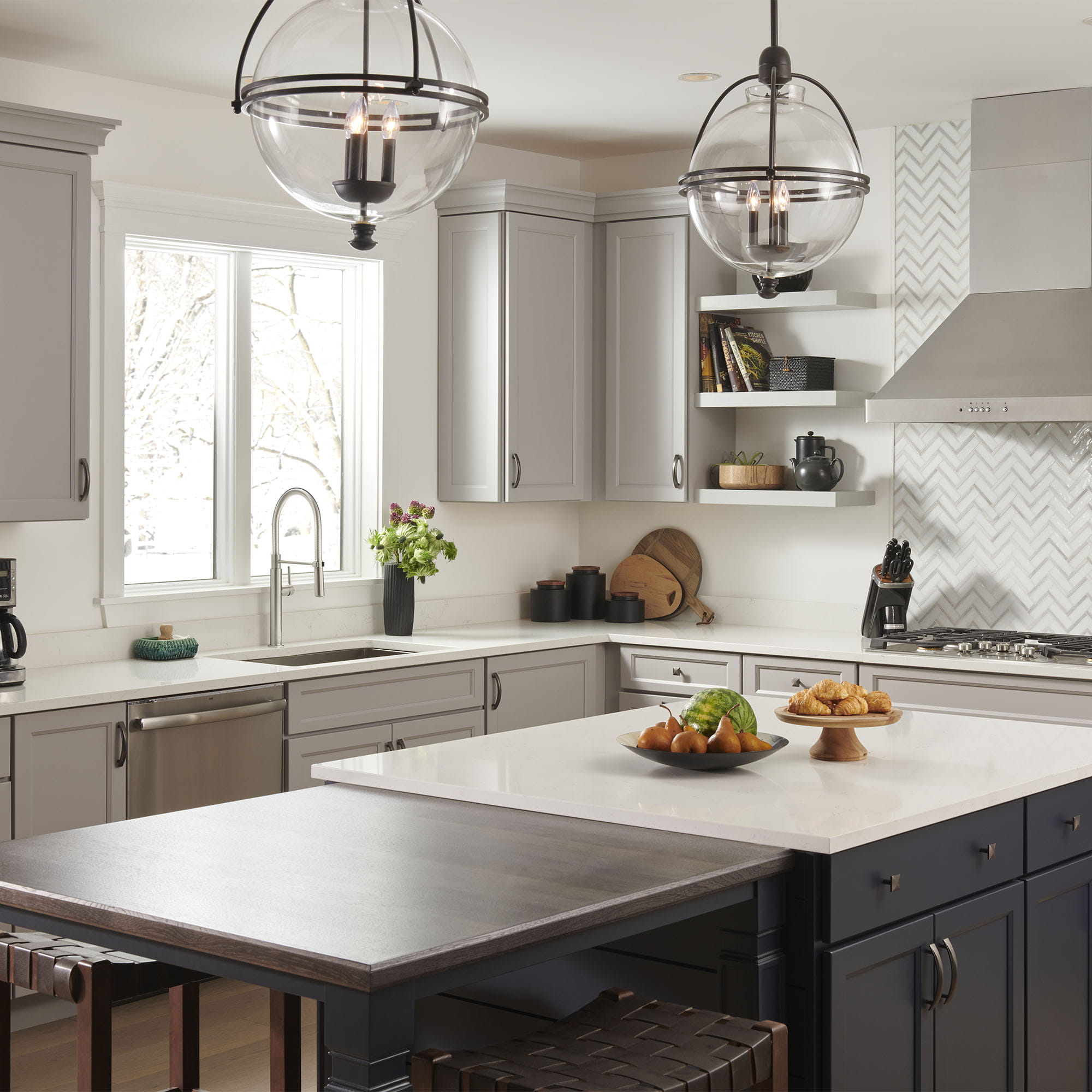 American Standard Studio S Semi-Pro Pull Down Dual Spray Kitchen Faucet with Spring Spout - Perfect for Modern Kitchens, Restaurants & Food Prep Areas