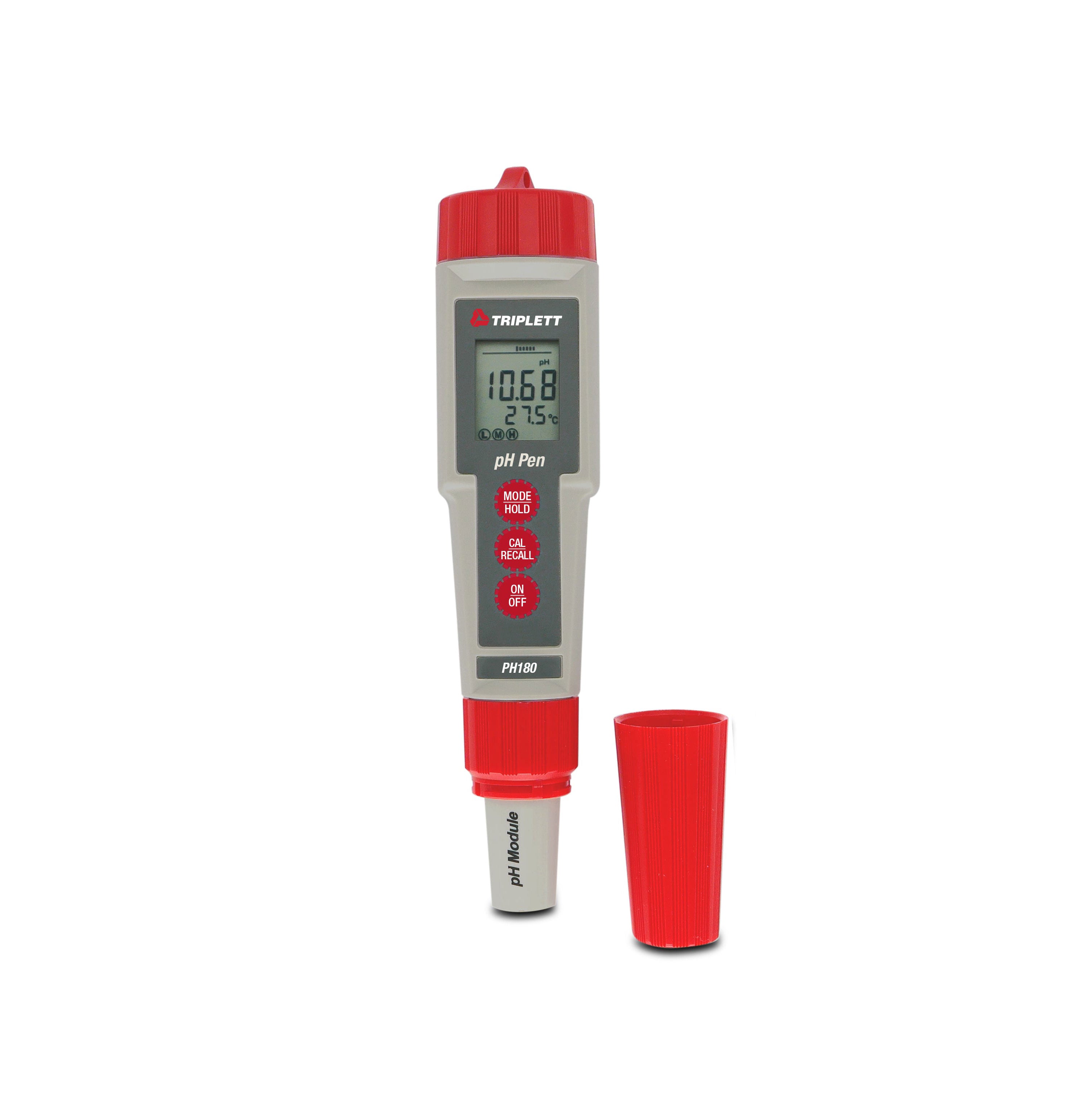 Waterproof Digital pH Meter (PH180) - Accurate pH Tester for Water, Aquariums, Pools & Hydroponics - Ideal for Home, Lab & Outdoor Use