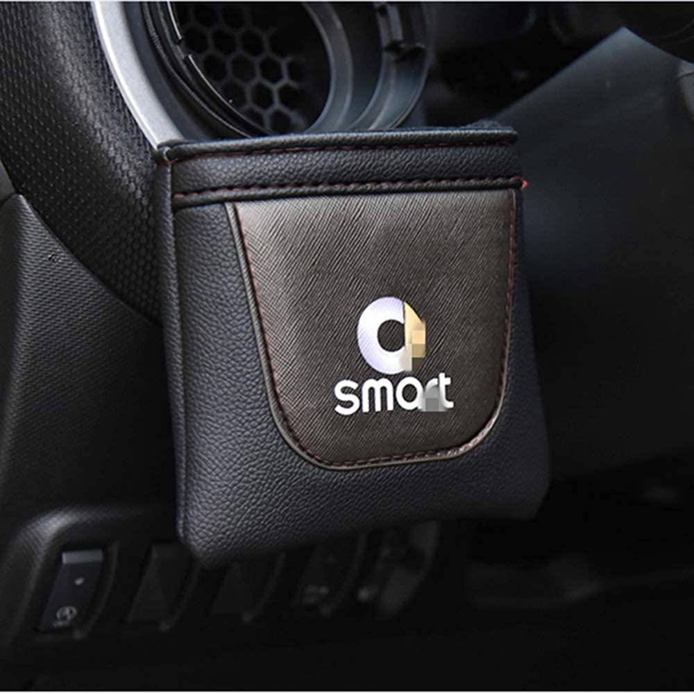1 Pcs Universal Car Phone Card Holder - Hanging Storage Bag for Smart 451 453 Fortwo Forfour - Car Accessories Organizer for Phone, Cards & Small Items - Perfect for Road Trips & Daily Commute