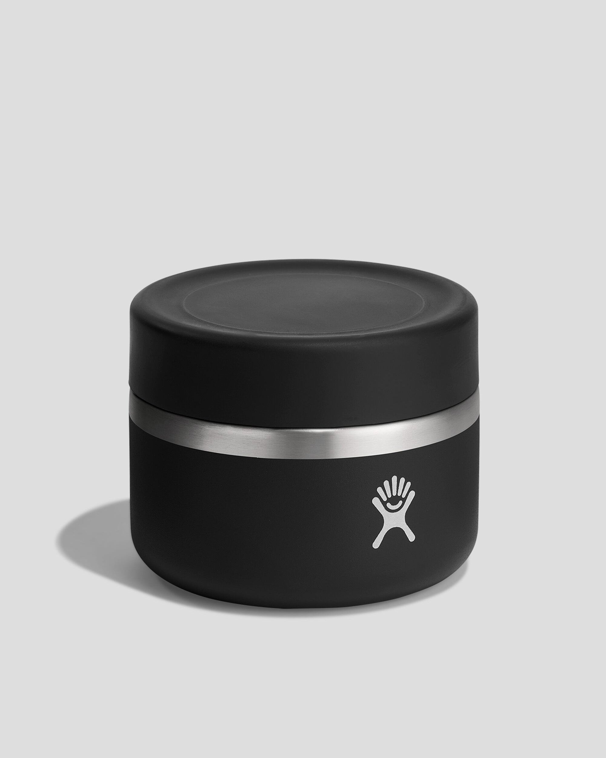 Hydro Flask 12 oz Insulated Food Container - Black | Leak-Proof & Temperature Control for Lunch, Meal Prep, Camping & Outdoor Adventures