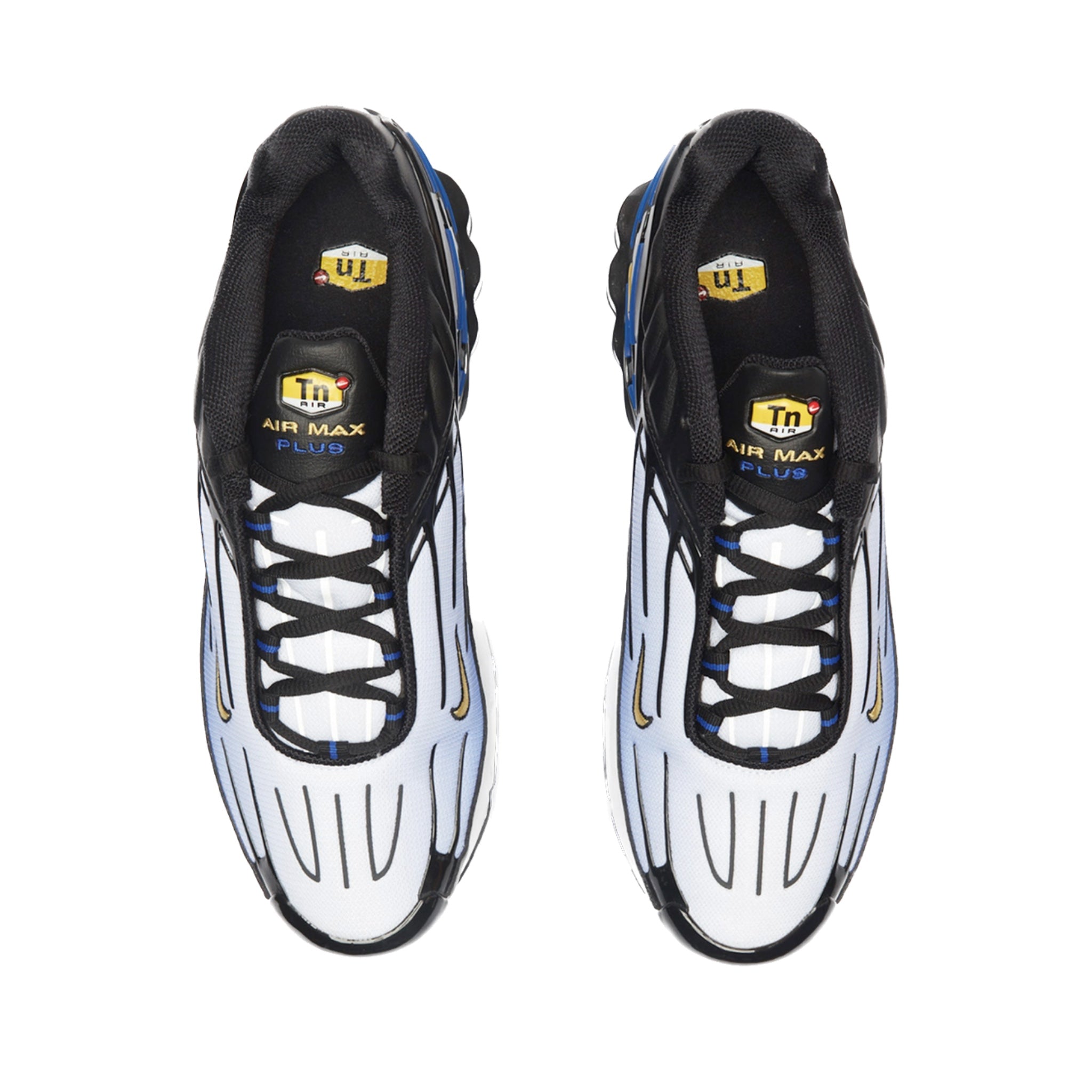 Nike Air Max Plus III Running Shoes - Hyper Blue/Dynamic Yellow/Black for Men | Comfortable Cushioned Sneakers for Running, Gym & Casual Wear