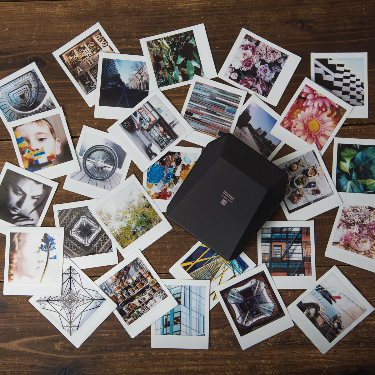 Fujifilm INSTAX Share SP-3 Smartphone Printer - Print Photos Instantly from Phone, Wireless Bluetooth, Compact & Portable (Black) - Perfect for Travel, Parties & Scrapbooking