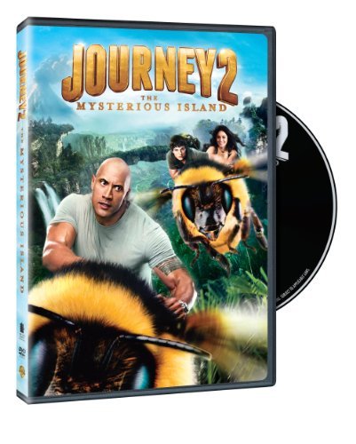 Journey 2: The Mysterious Island DVD - Adventure Movie by Warner Home Video - Perfect for Family Movie Nights & Home Entertainment