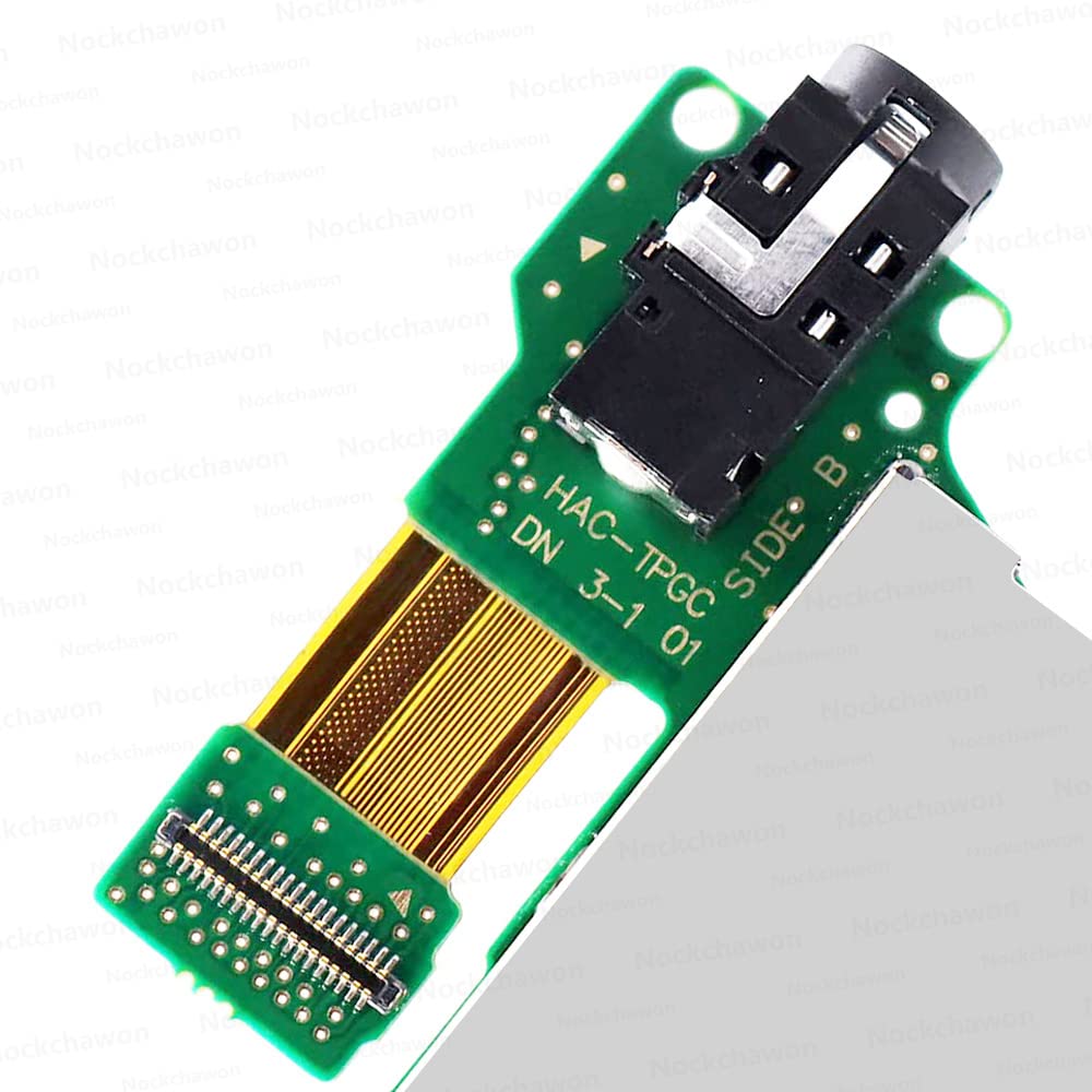 Nintendo Switch Game Card Reader Slot Replacement with Headphone Jack - Repair Part for Game Console | Perfect for Switch Lite/OLED Repair & DIY Maintenance