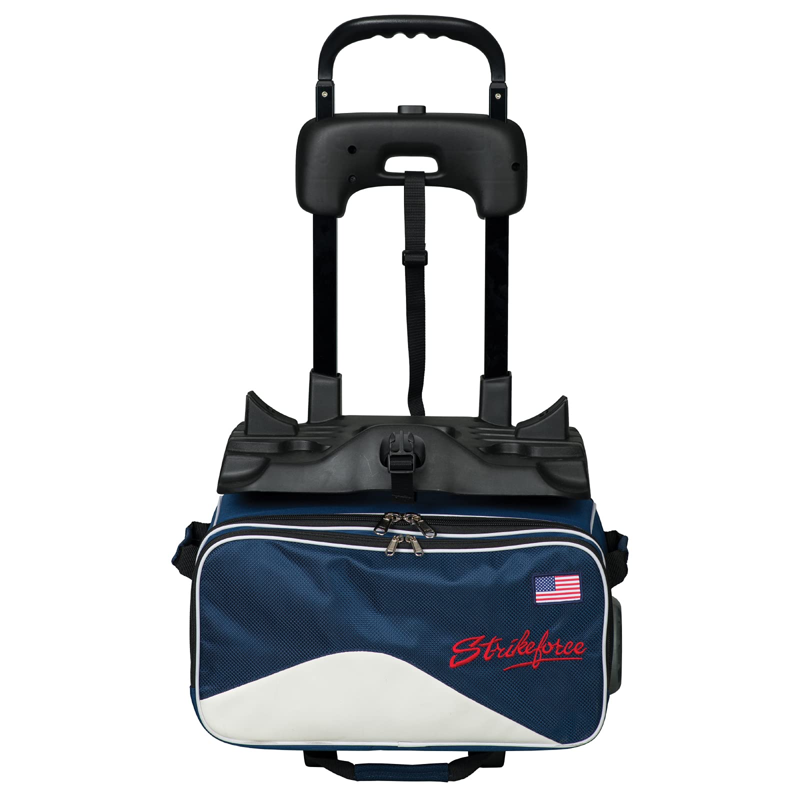 Strikeforce Royal Flush 4-Ball Roller Bowling Bag for Adults - Durable & Spacious Design for League Play & Tournaments - Perfect for Bowling Enthusiasts in USA