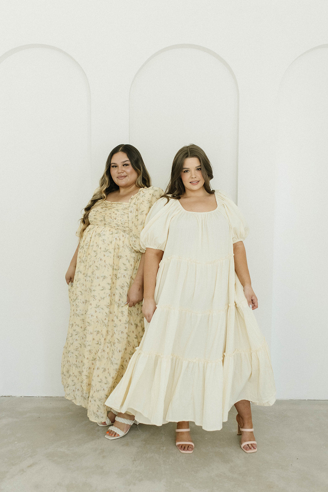 Melody Maxi Dress with Pleats & Bow Detail - Yellow Floral Print | Bump Friendly Maternity Dress | Inclusive Sizing (S-3XL) | Perfect for Weddings, Baby Showers & Summer Vacations