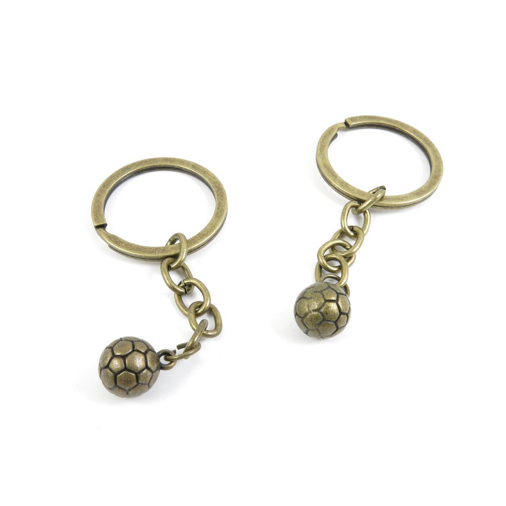 Wholesale Bulk Fashion Jewelry Keychain - Keyring, Car Key Tag, Door Chain - Perfect for Gifts, Promotions & Sports Fans (Football Theme) | Ideal for Key Organization, Team Spirit & Branding