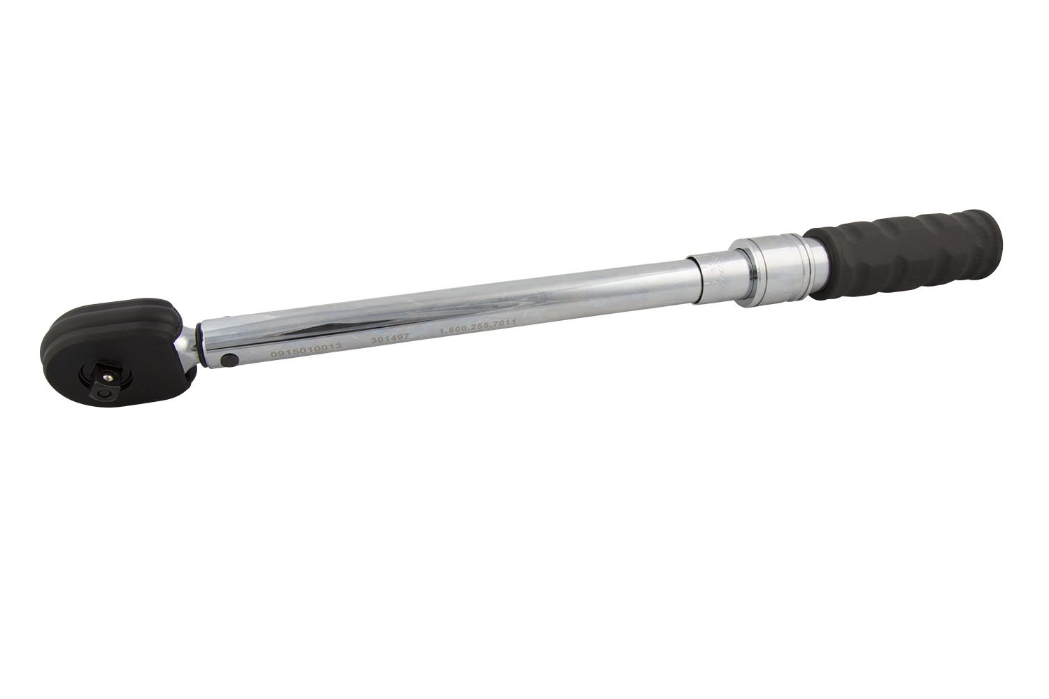 Steelman 3/8-Inch Drive 10-100 ft-lb Micro-Adjustable Torque Wrench with Audible & Tactile Click - Chrome Plated Steel Construction & Protective Sleeve | Perfect for Automotive Repairs, Bicycle Maintenance & DIY Projects