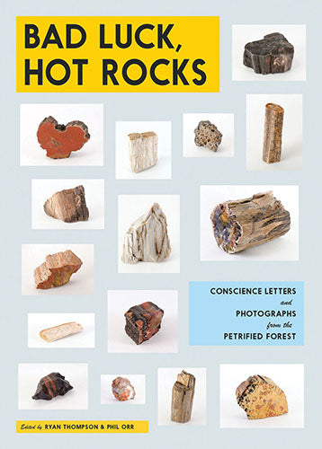 Bad Luck, Hot Rocks: Conscience Letters & Petrified Forest Photos - Perfect for Geology Enthusiasts & National Park Souvenirs
