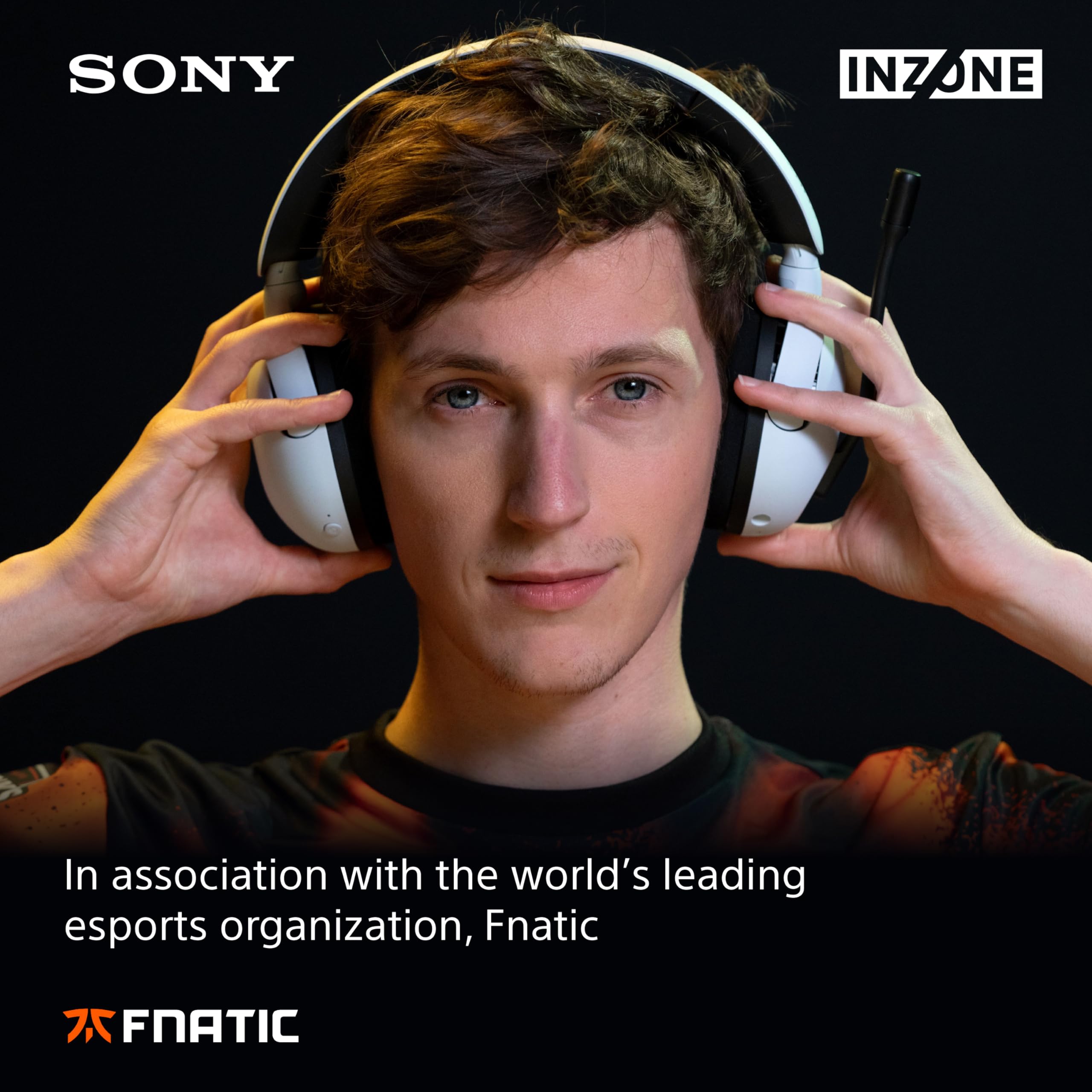 Sony INZONE H5 Wireless Gaming Headset for PC & PS5 - 360 Spatial Sound, 28-Hour Battery Life, 2.4GHz Wireless & 3.5mm Audio Jack (WH-G500 Black) - Perfect for Competitive Gaming, Streaming & Immersive Play