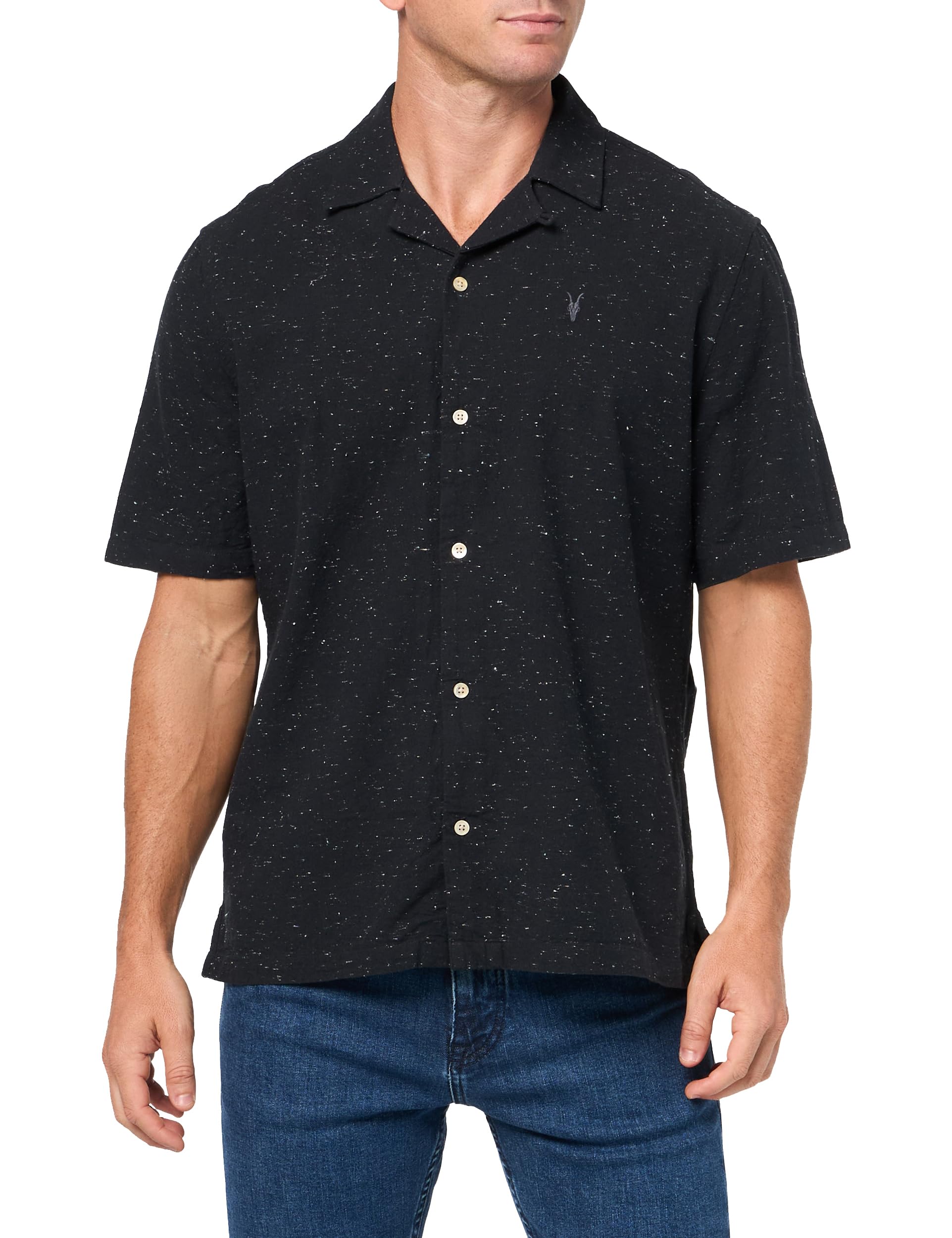 Men's Bryant Short Sleeve Button Down Shirt - Casual Slim Fit Dress Shirt for Work & Business | Office Wear, Date Night, Summer Outfits