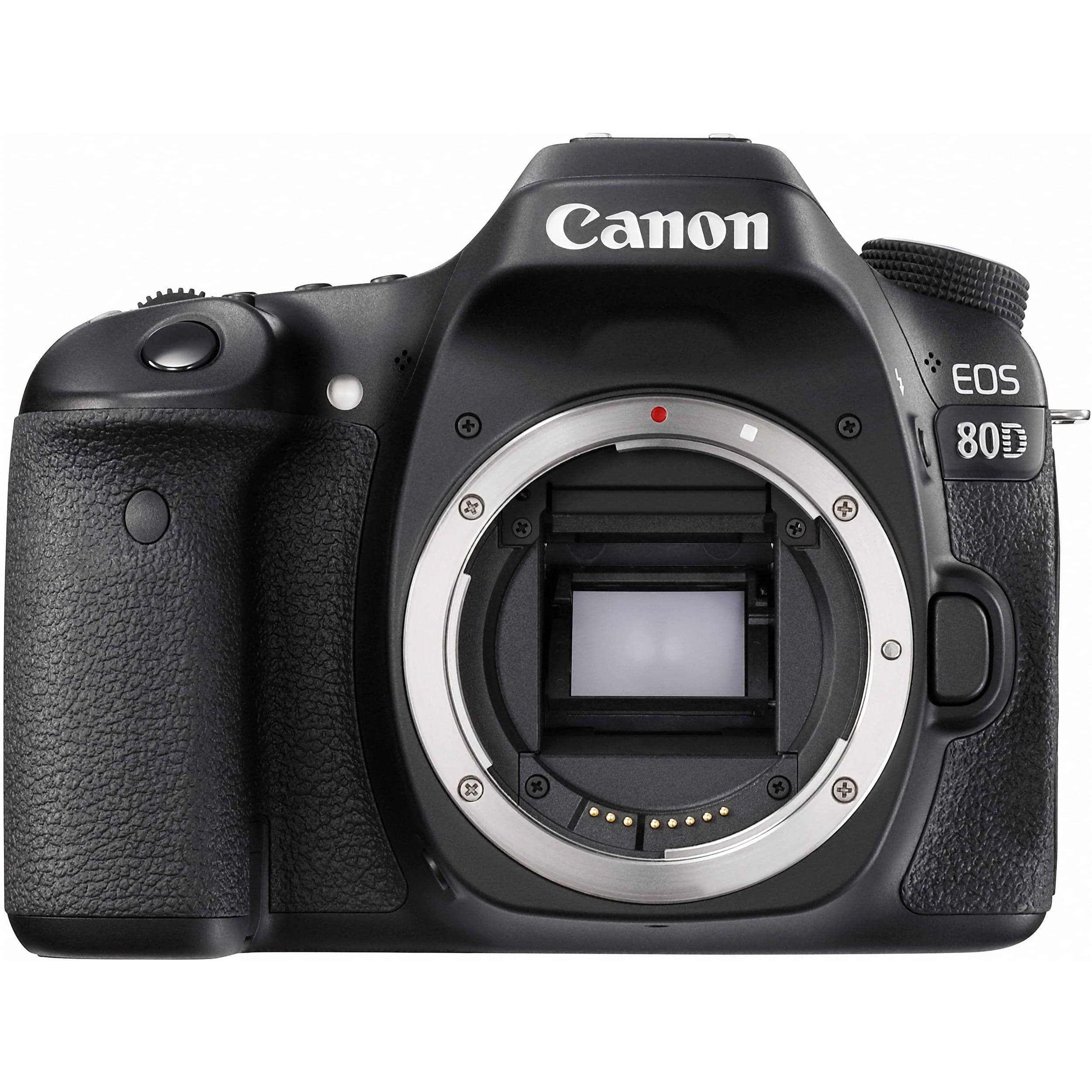 Canon EOS 80D WiFi Digital SLR Camera Body with 64GB Memory Card, Extra Battery & Charger, Carrying Case, Speedlite Flash, Tripod - Professional DSLR Bundle for Photography, Vlogging & Travel