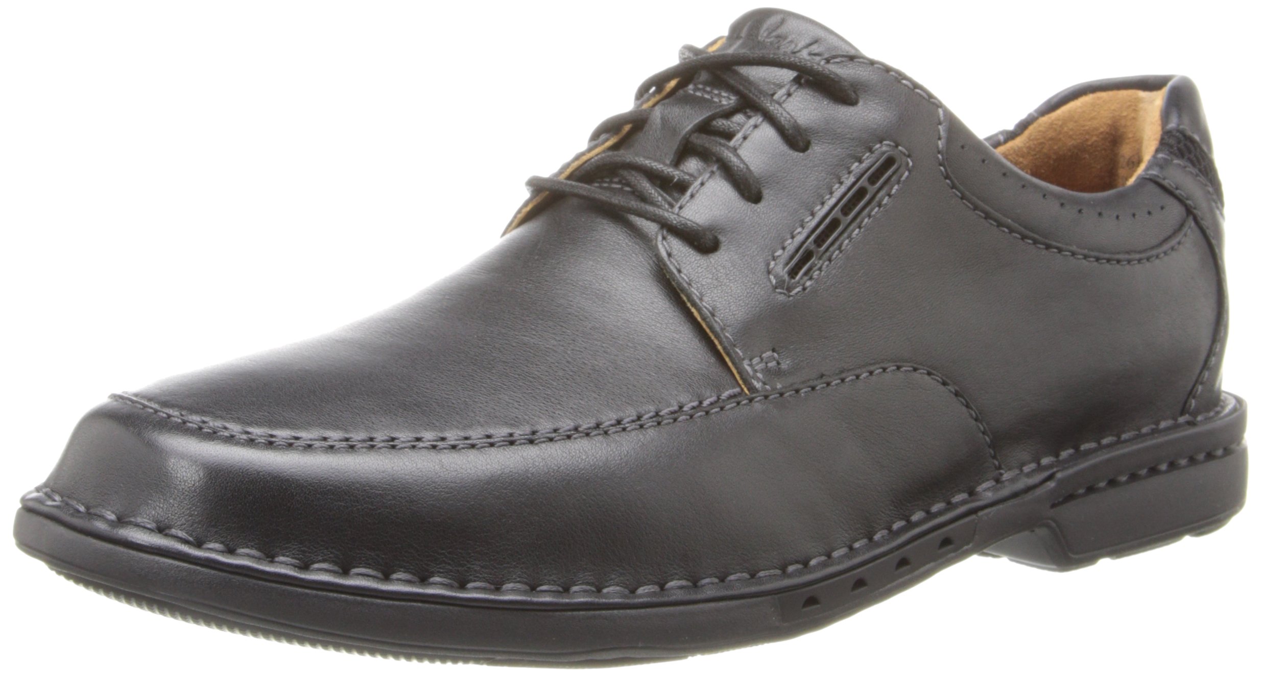 Clarks Men's Modern Comfort Dress Shoes - Classic Oxford Style for Business & Formal Wear | Slip-Resistant & Cushioned Support | Perfect for Office, Weddings & Special Occasions