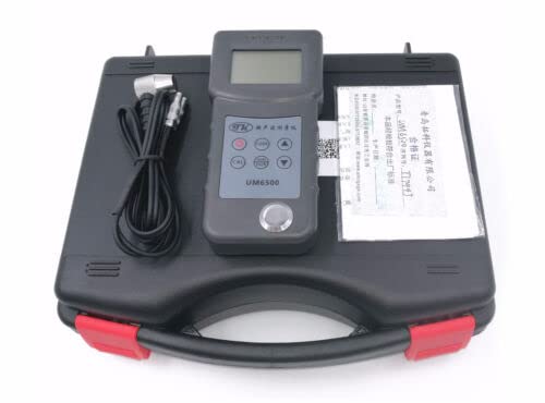 UM6500 Portable Ultrasonic Thickness Gauge - Digital Metal & Steel Thickness Tester Meter with LCD Display | Ideal for Industrial, Construction & Automotive Applications