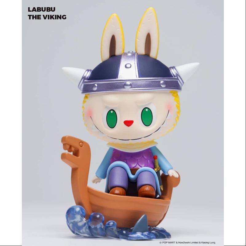 Labubu The Monsters Viking Figure - Limited Edition Collectible Toy for Display & Gifts | Perfect for Home Decor, Office Desk, and Pop Culture Enthusiasts