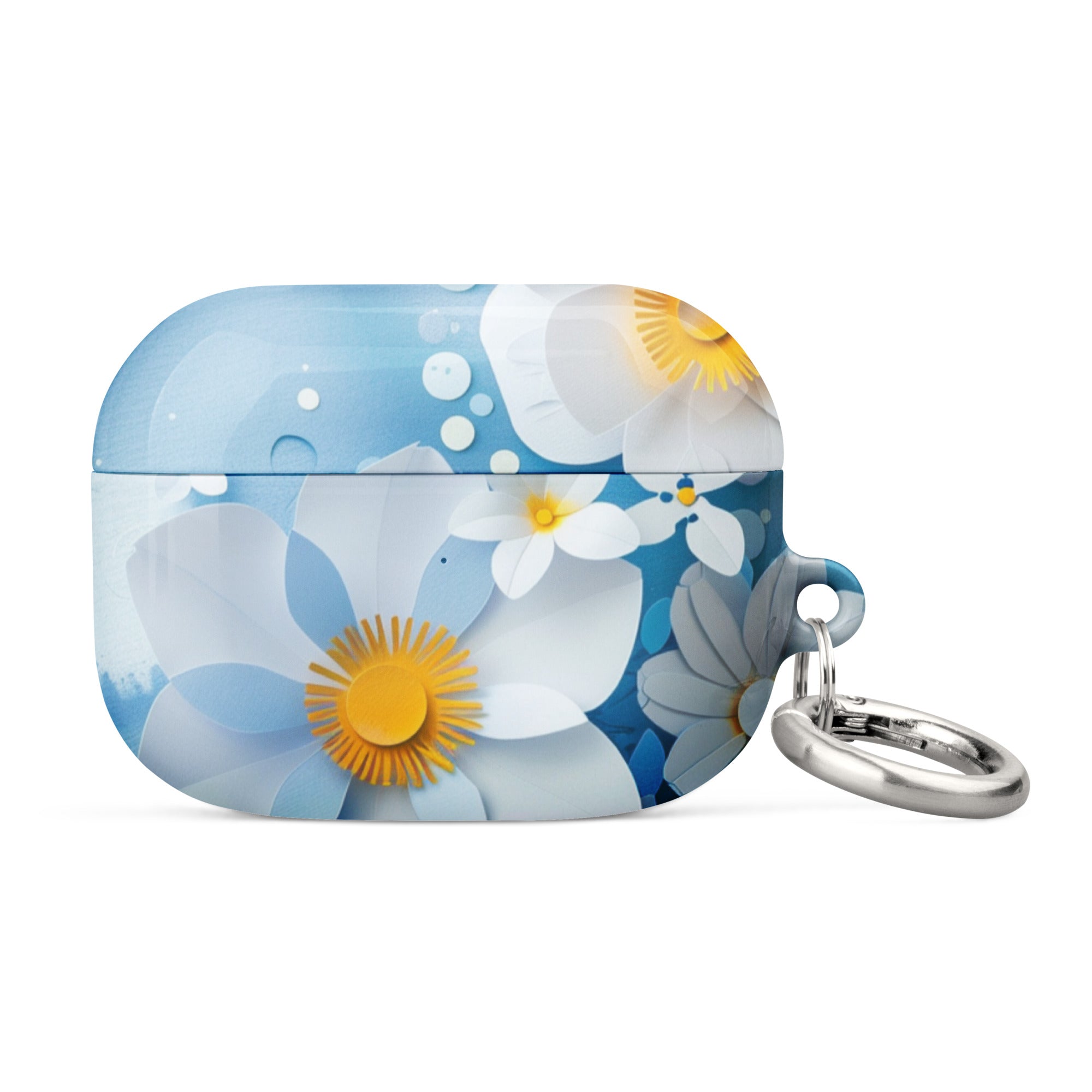 Premium Daisy Sky AirPods Case - Shockproof & Scratch-Resistant Cover for AirPods 1/2/3/Pro - Cute Floral Design Protective Case for Gym, Travel & Everyday Use