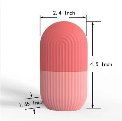 Satsun Ice Roller for Face & Eyes - Reusable Cooling Facial Roller to Reduce Puffiness & Dark Circles | Perfect for Morning Skincare & Post-Workout Recovery