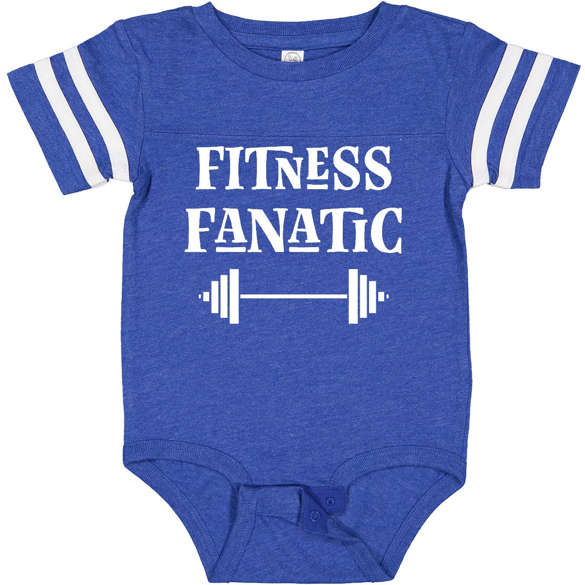 Inktastic Gym Gift Fitness Fanatic Baby Bodysuit - Cute Workout Outfit for Active Babies & Toddlers - Perfect for Gym Daycare, Playdates & Fitness Enthusiast Parents