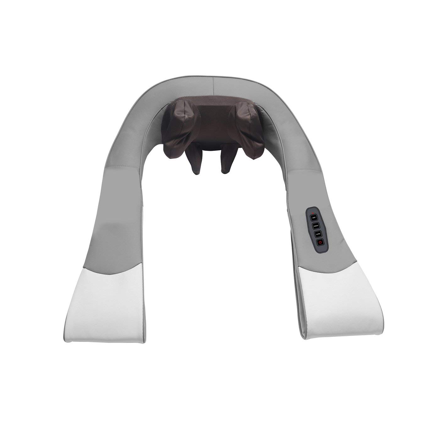 Hi5 Hilmar Cordless Portable Shiatsu Back Shoulder and Neck Massager - 6 Massage Heads, 2 Modes, Deep Tissue Pain Relief, 3D Smart Electric Kneading with Heat - Perfect for Home, Office & Travel Relaxation