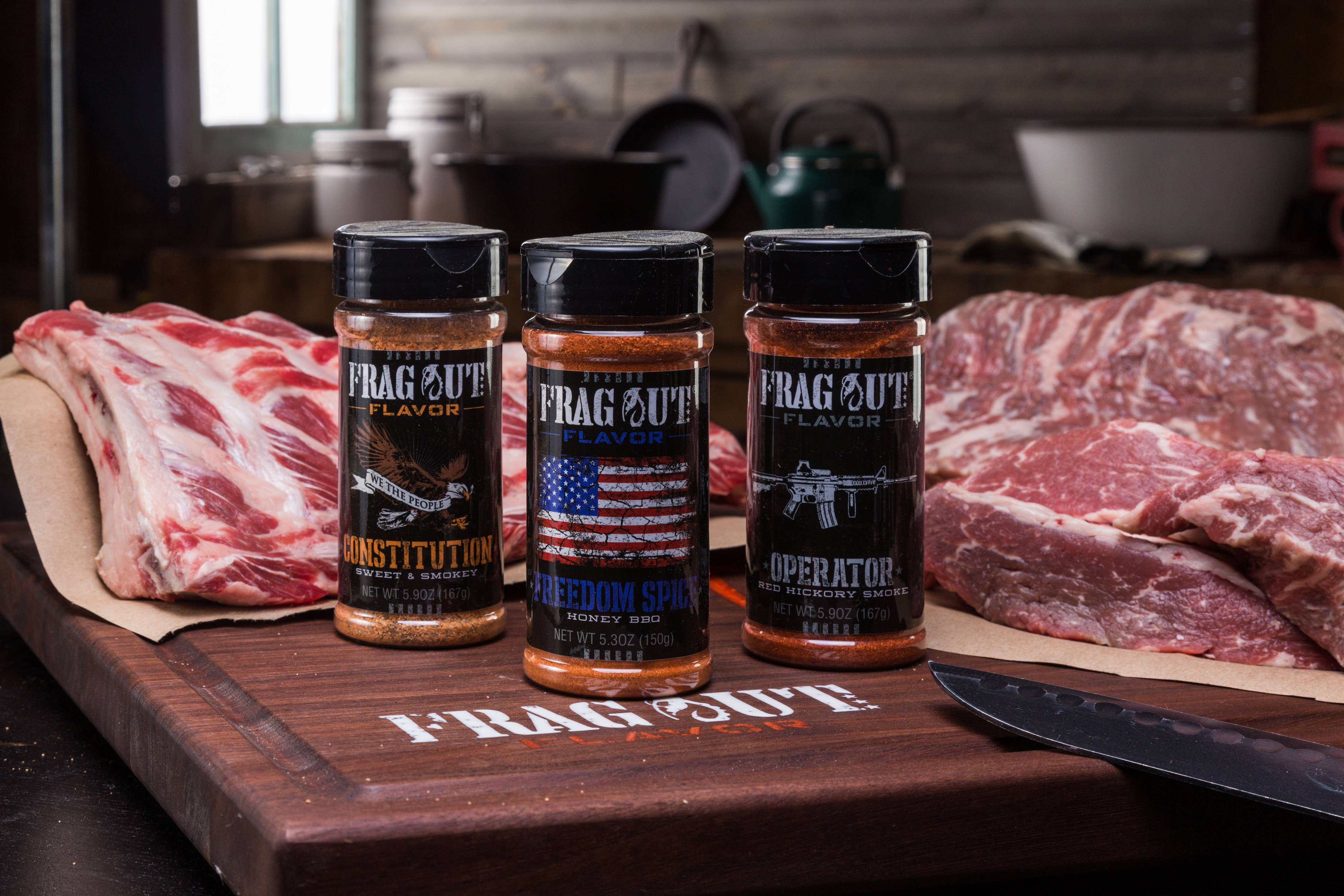 8 fl oz Operator Red Hickory Smoke Seasoning - Premium BBQ Rub for Grilling, Smoking & Roasting - Perfect for Steak, Ribs & Chicken