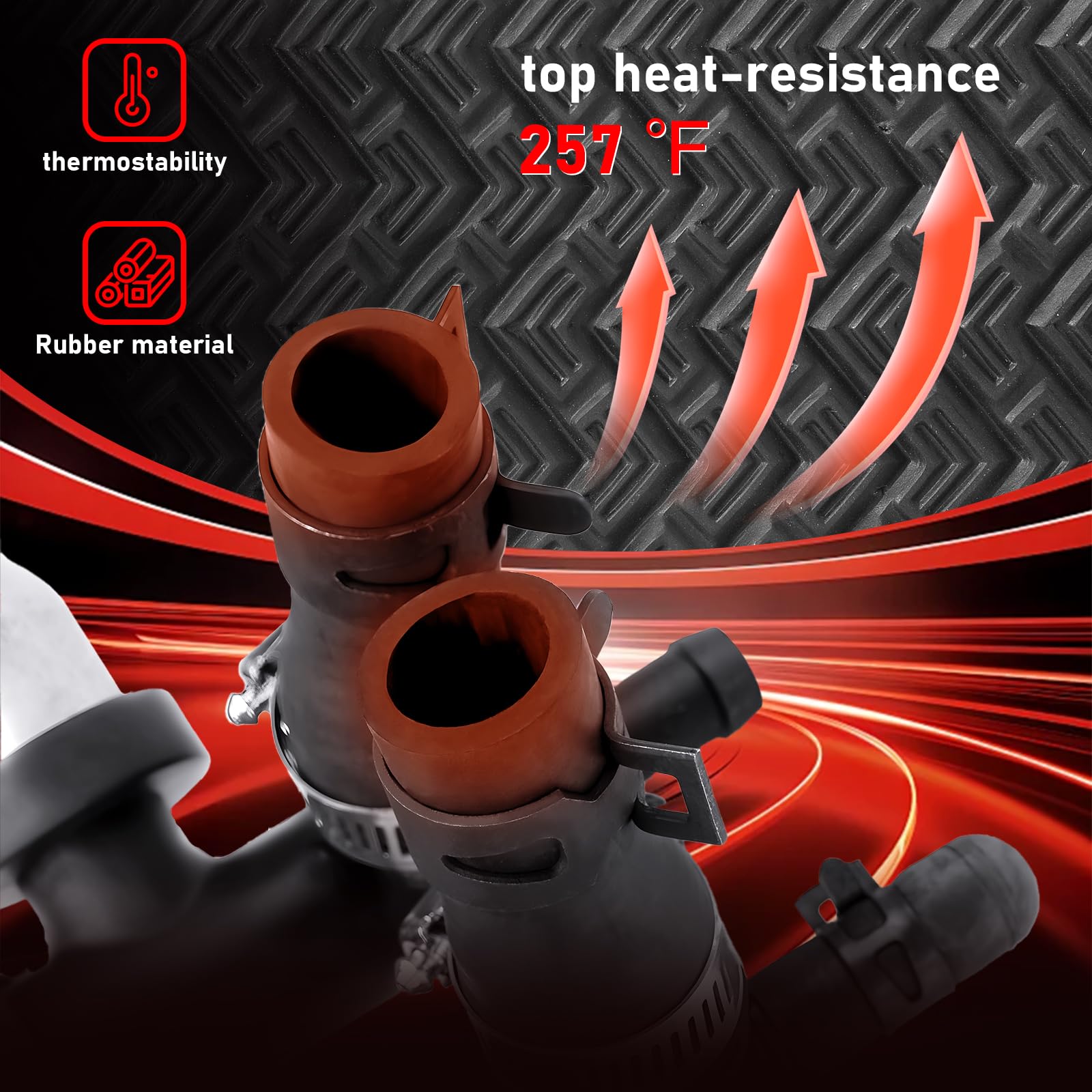 Nissan Pathfinder 2005-2012 Heater Hose Tube Pipe Assembly 92408-ZL90B - Replacement for 92408-EA500 & 92408-EA50B - Perfect for Engine Cooling System & HVAC Maintenance