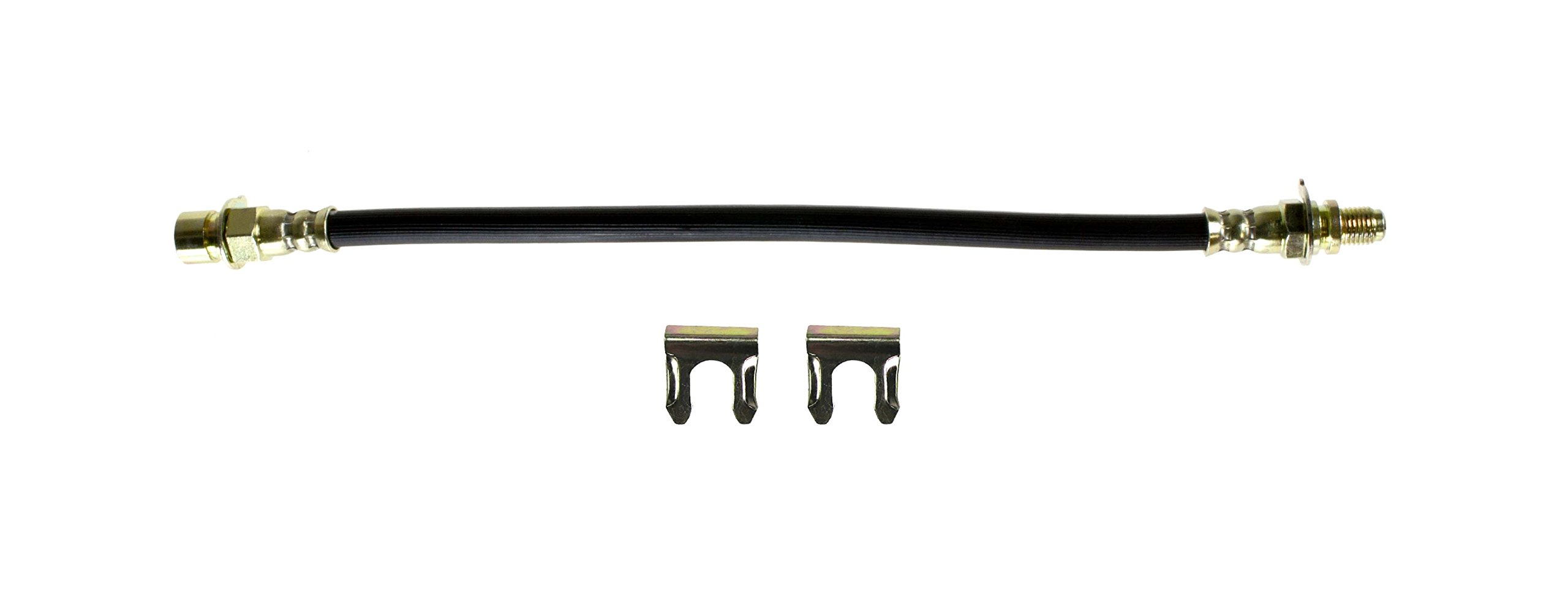 The Right Stuff FH04 Rear Flex Hose - Durable & Flexible Brake Line Replacement for Cars & Trucks - Perfect for Off-Roading, Towing & Performance Upgrades