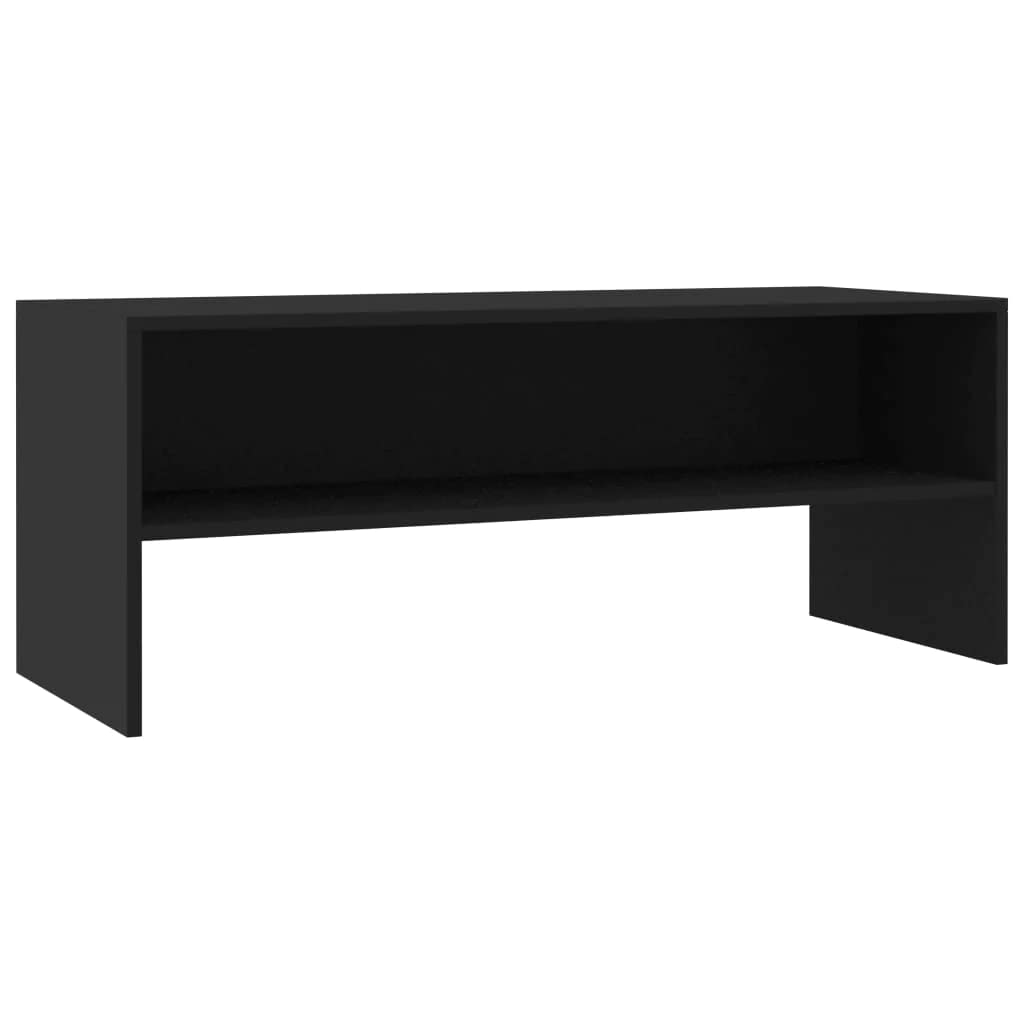 vidaXL TV Stand with Storage - Modern Chipboard TV Cabinet for Living Room, Bedroom - Multi-Color Entertainment Center for TV, HiFi, Gaming Consoles & Media Devices