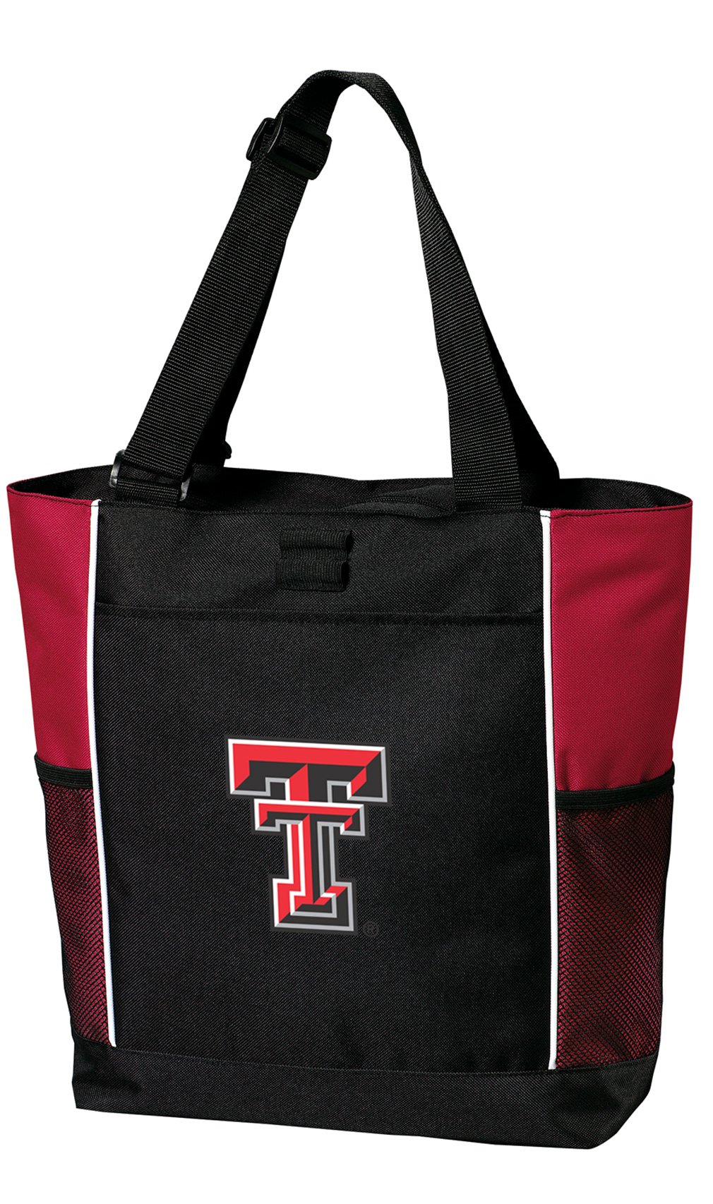 Texas Tech Red Raiders Tote Bag - Durable Canvas Tote for College, Beach, Travel & Shopping - Official Texas Tech University Fan Gear