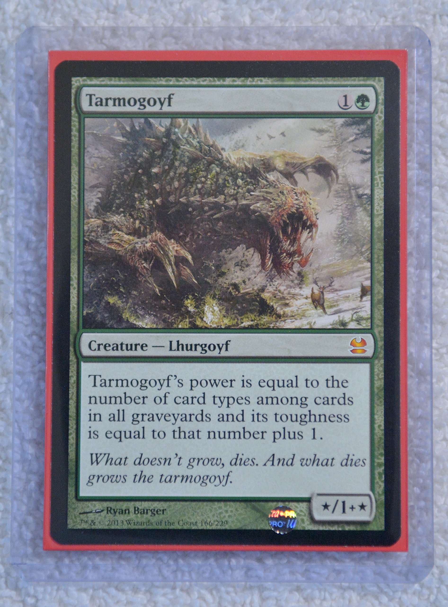 Magic The Gathering - Tarmogoyf (166/229) - Modern Masters - Rare MTG Card for Competitive Play & Collecting - Perfect for Modern & Legacy Decks