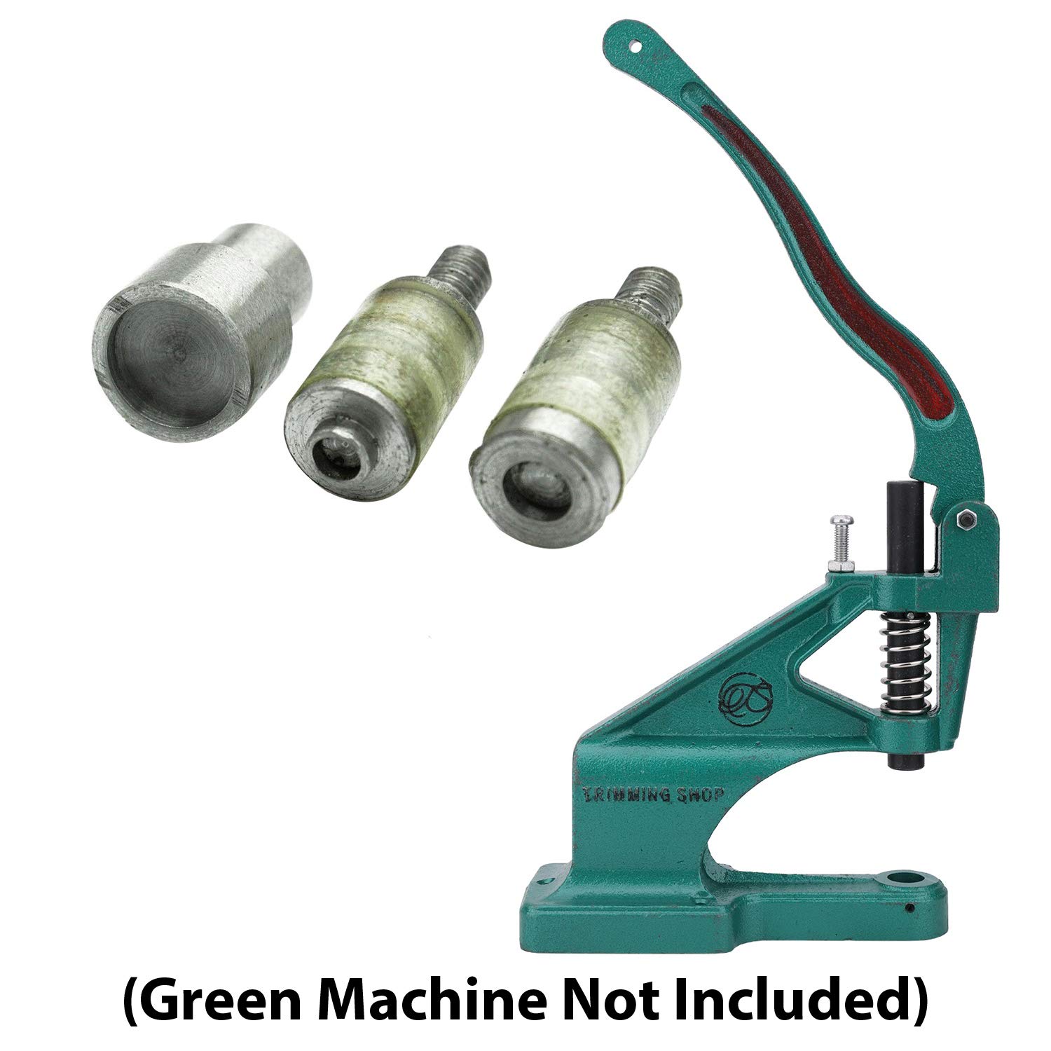 Kam Snaps T5 Size 20 Die Set for Universal Green Hand Press Machine - Perfect for DIY Clothing, Leathercraft & Bag Making Projects