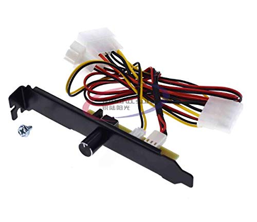 3-Channel PC Fan Controller - 12V Molex for CPU, HDD, VGA Cooling - Perfect for Gaming Rigs