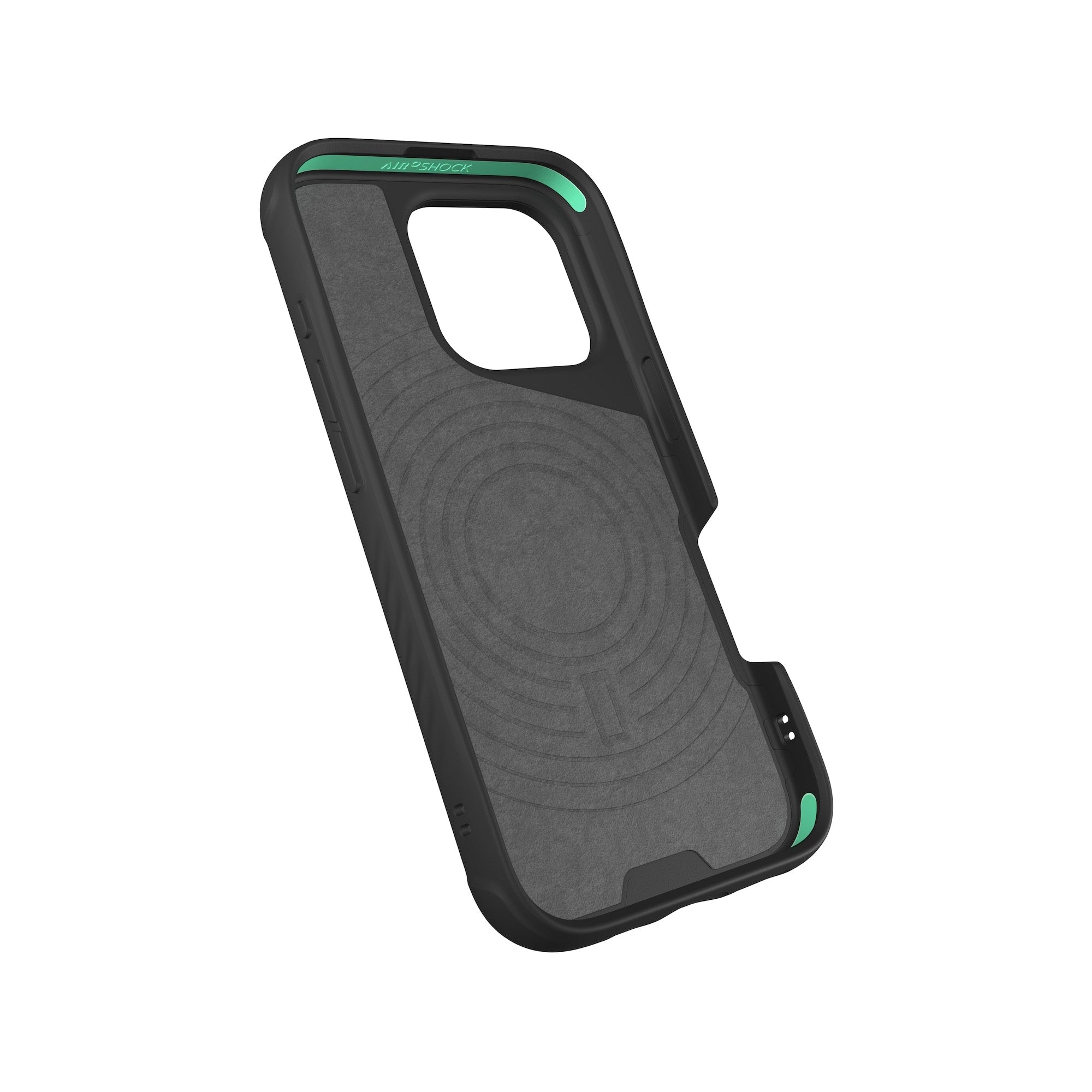 Premium MagSafe® Compatible Black Leather Phone Case for iPhone 14/13/12 Series - Slim Protective Cover with Magnetic Alignment - Perfect for Work, Travel & Everyday Use