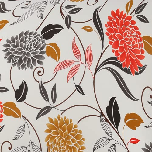 Beige/Orange